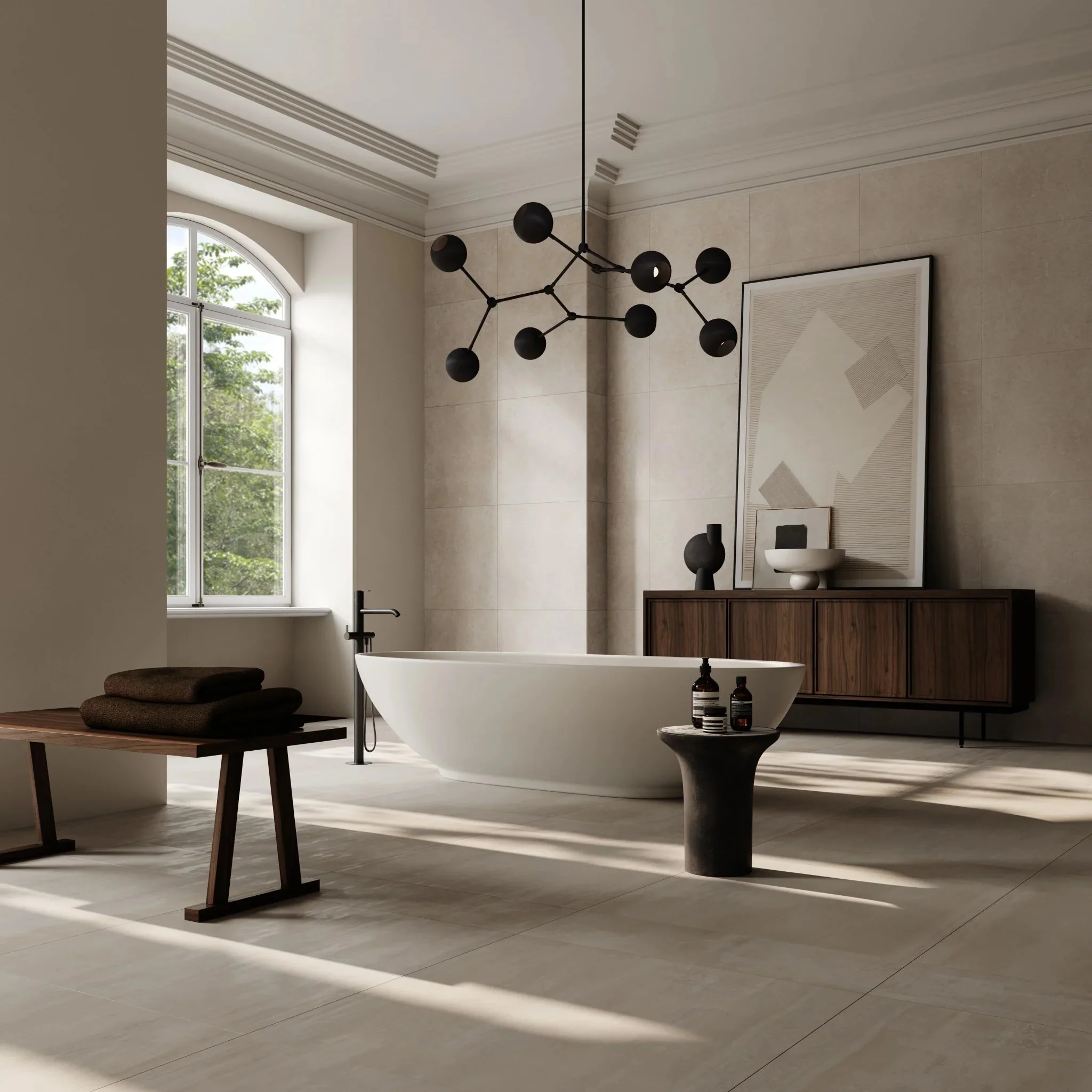 101 COPENHAGEN Baburu Bowl Medio, D30cm, Birch - Image 7