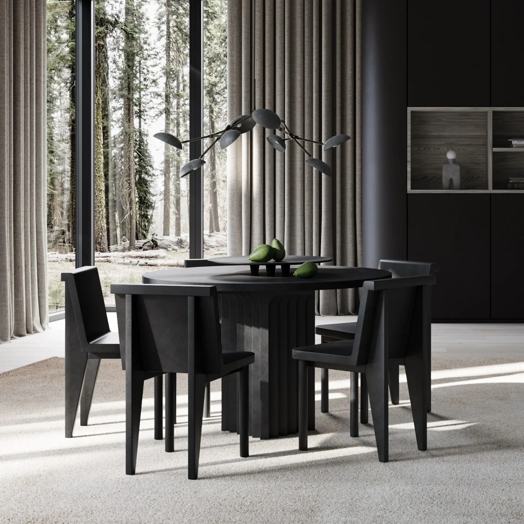 PRE-ORDER │ 101 COPENHAGEN Brutus Slim Dining Chair, Coffee - Image 6