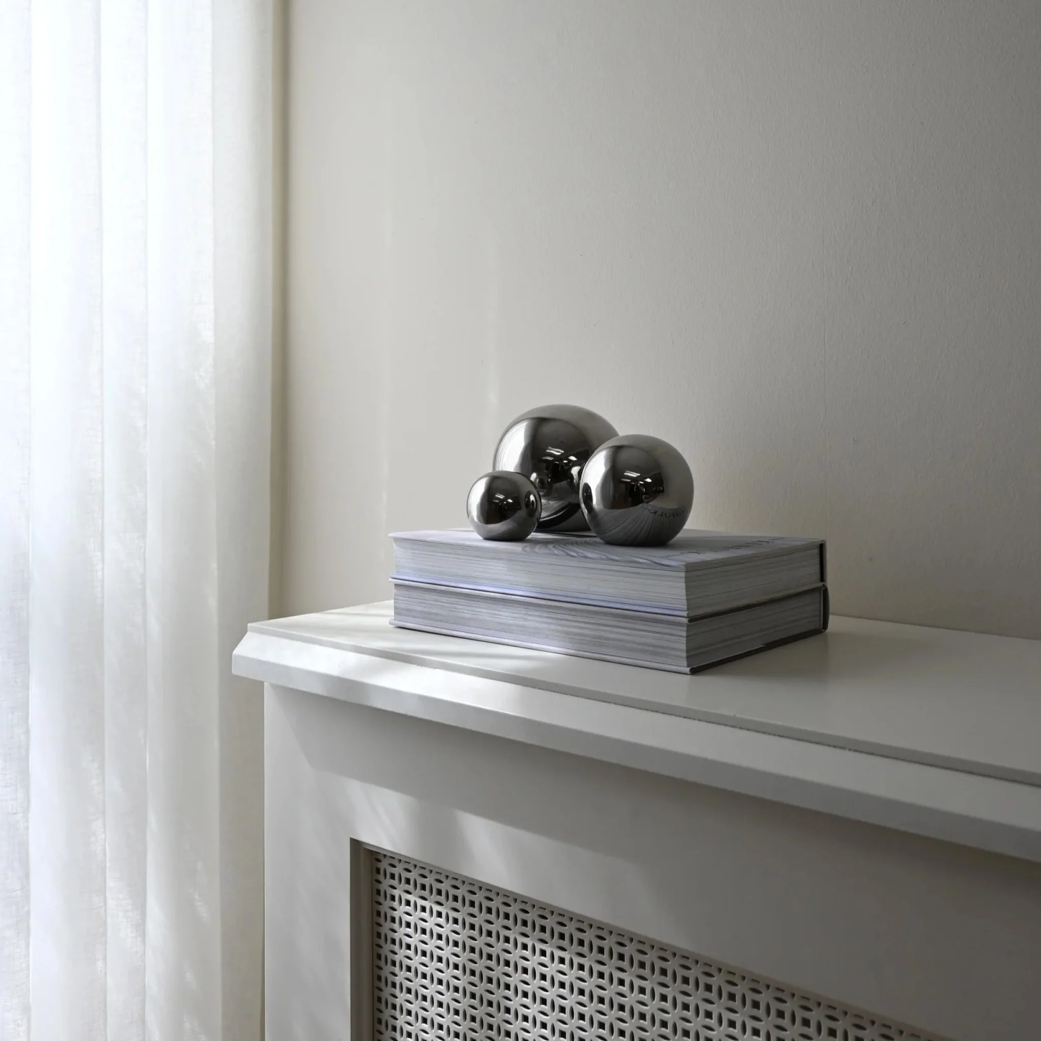 101 COPENHAGEN Gallery Balls, Chrome (Set of 3) - Image 3