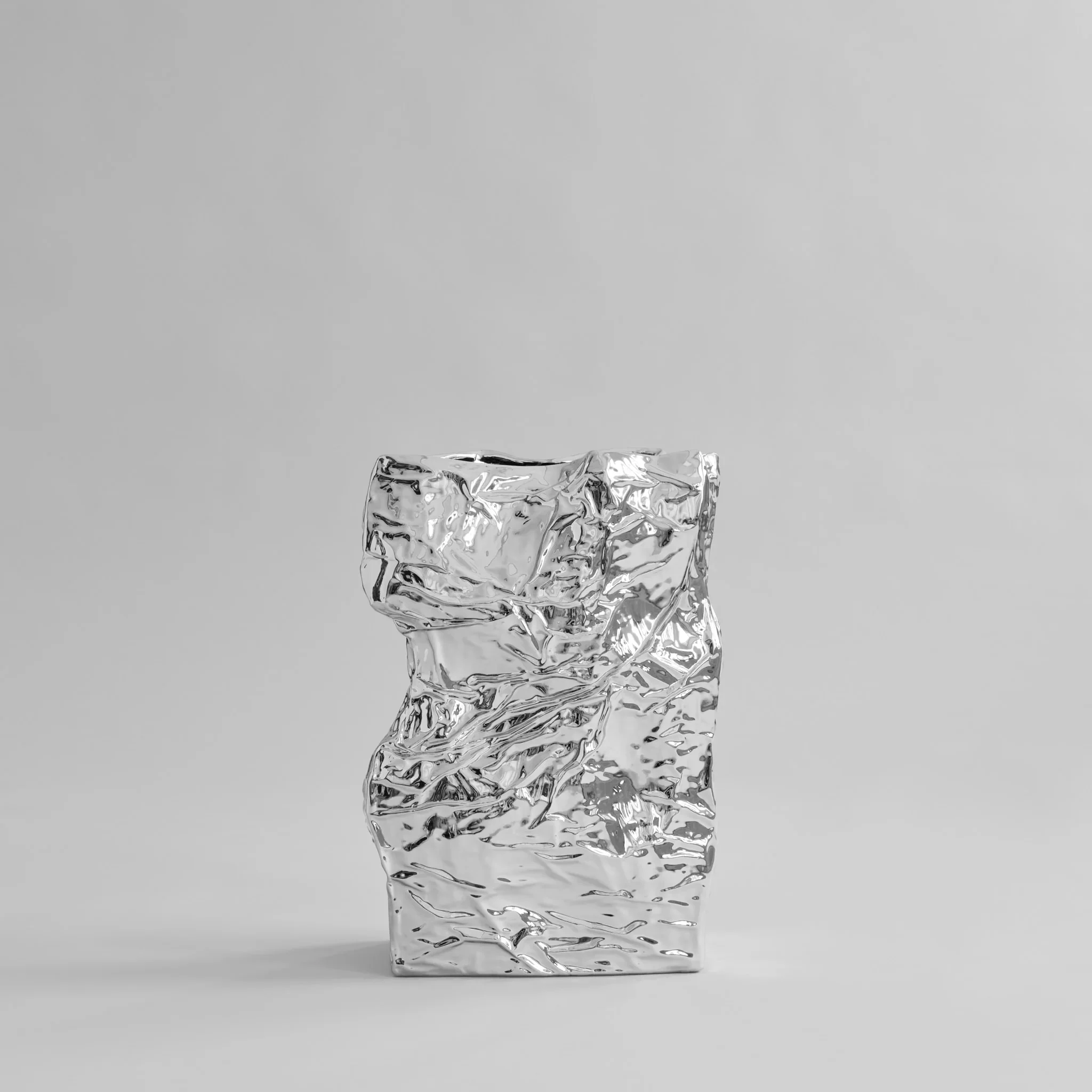 101 COPENHAGEN Kami Vase, Big, H49.5 cm, Chrome - Image 5