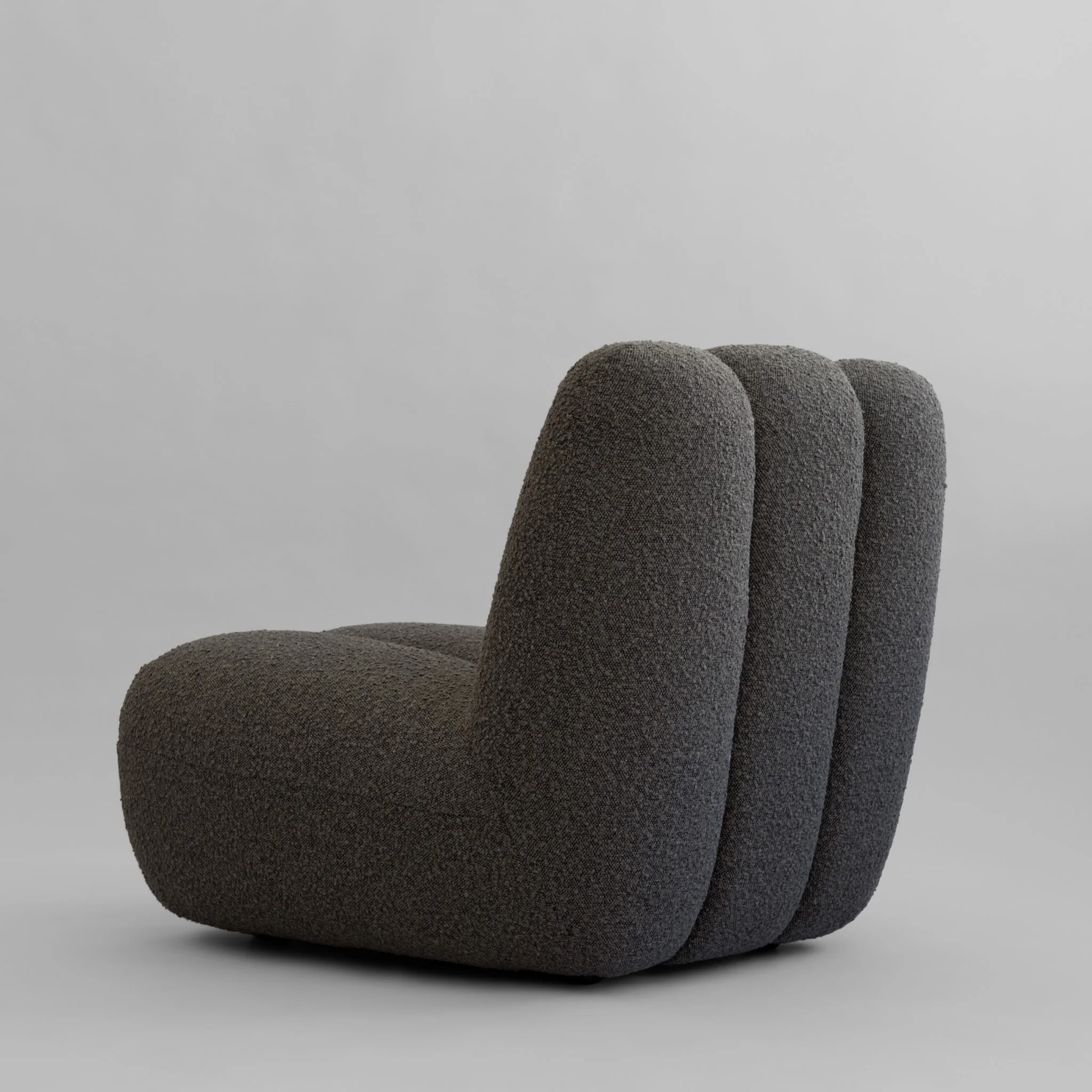 PRE-ORDER │ 101 COPENHAGEN Toe Chair, Deep Taupe Bouclé - Image 7