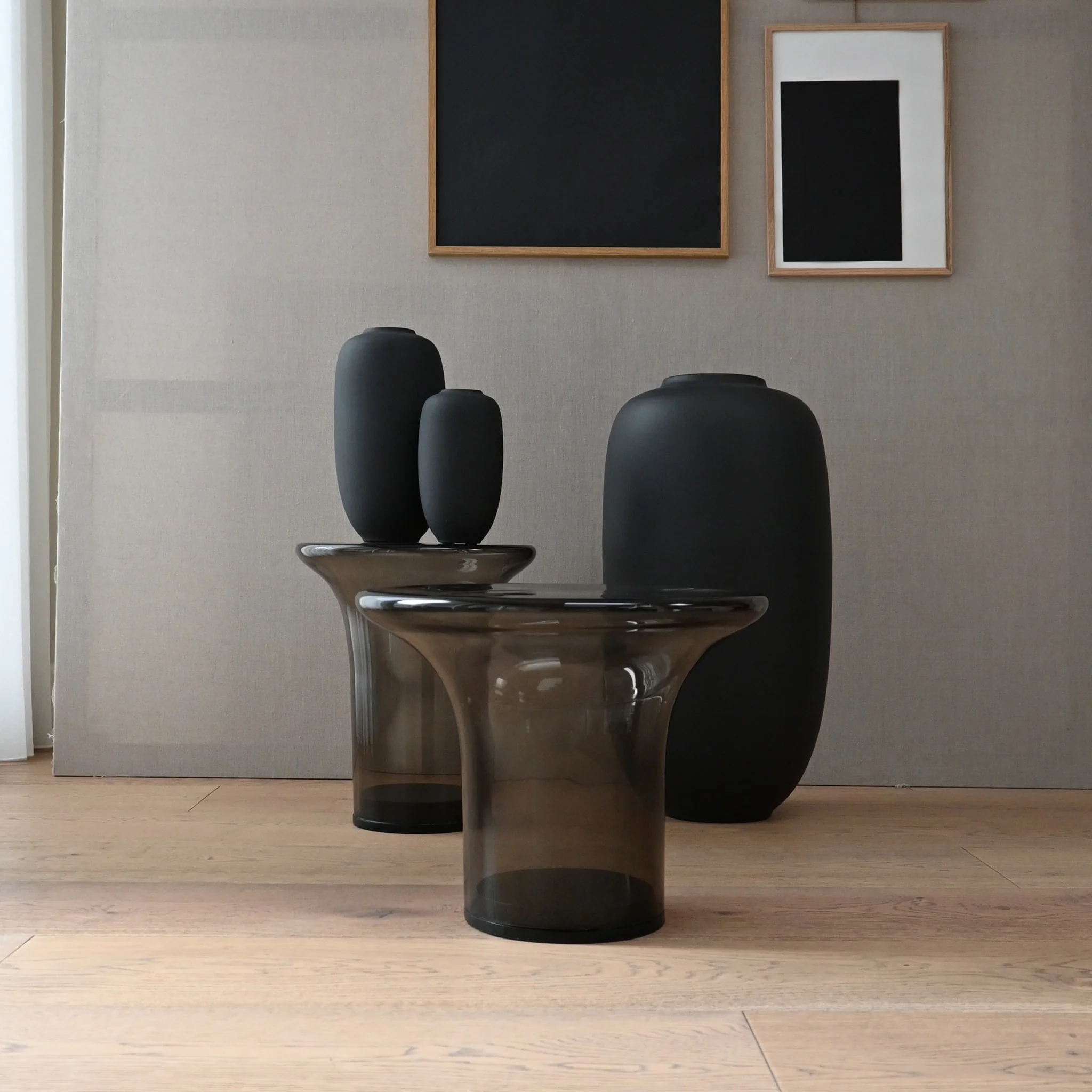 101 COPENHAGEN Trumpet Table, Tall, H40cm, Smoked Forest - Image 6
