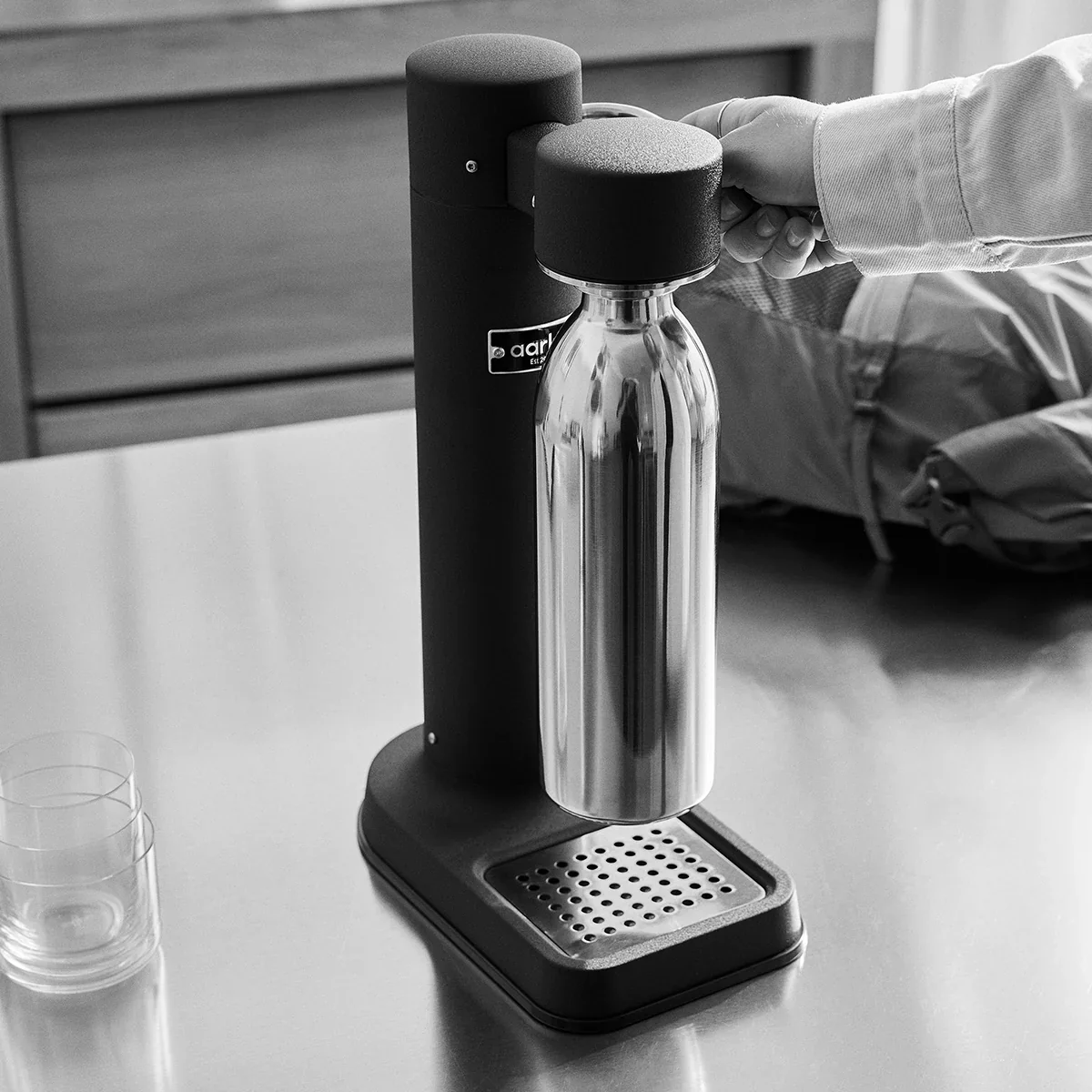 AARKE Carbonator 3 Bottle, Insulated Stainless Steel, 1000mL - Image 2