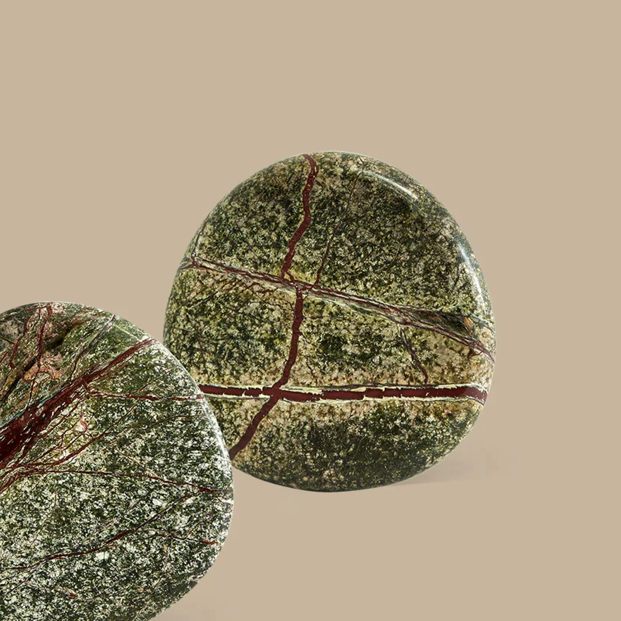 BLACK BLAZE Stone Coasters, Rainforest Green (Set of 2) - Image 5
