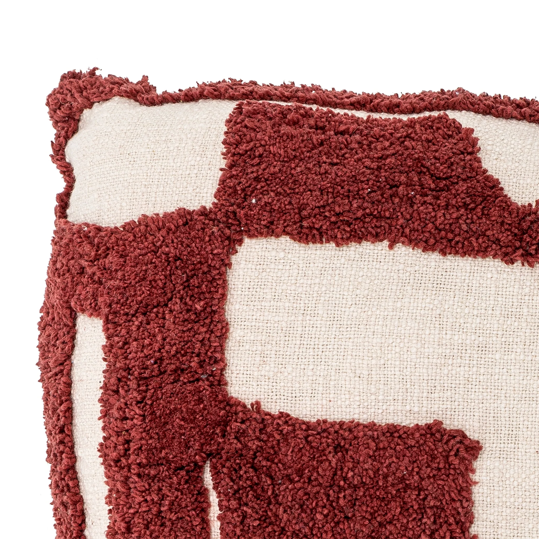 BLOOMINGVILLE Olica Cushion, Red, 60x40cm - Image 3