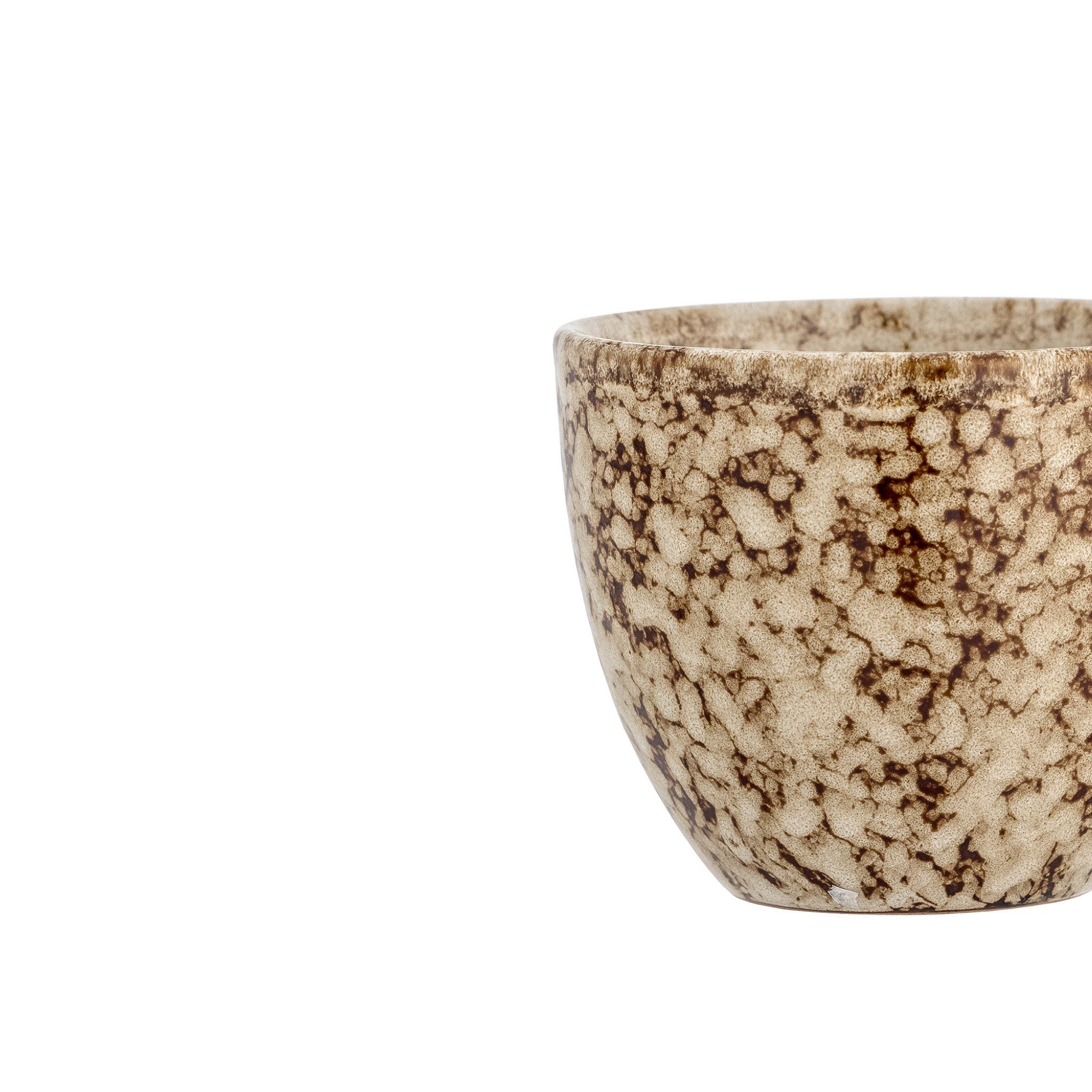 BLOOMINGVILLE Paula Cup, Stoneware, Brown Speckle - Image 3