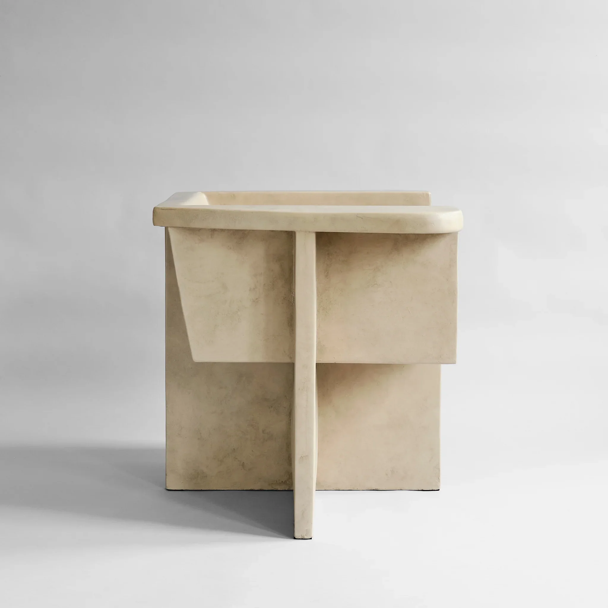 101 COPENHAGEN Brutus Lounge Chair, Sand - Image 4