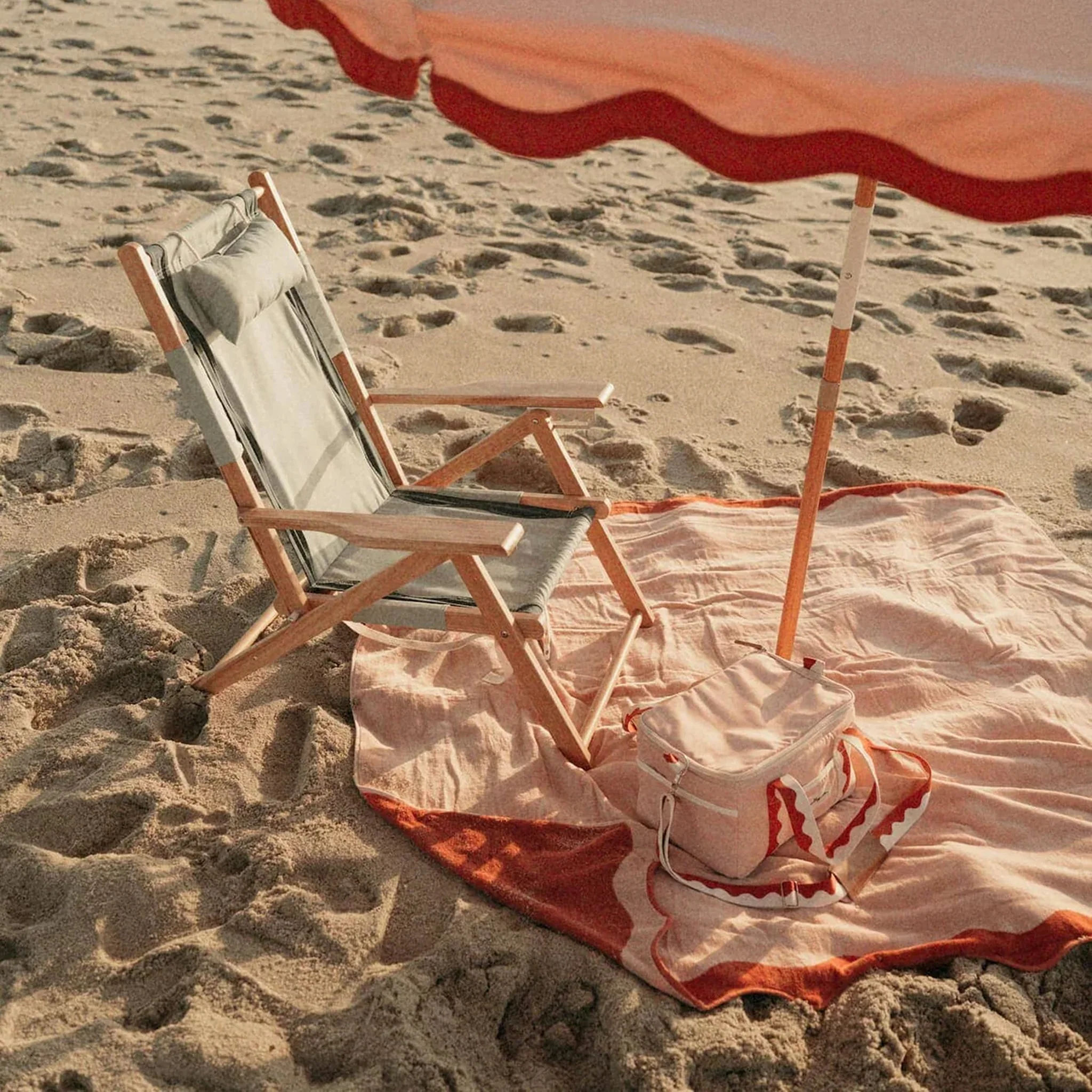 BUSINESS & PLEASURE CO Amalfi Umbrella, Rivie Pink - Image 6