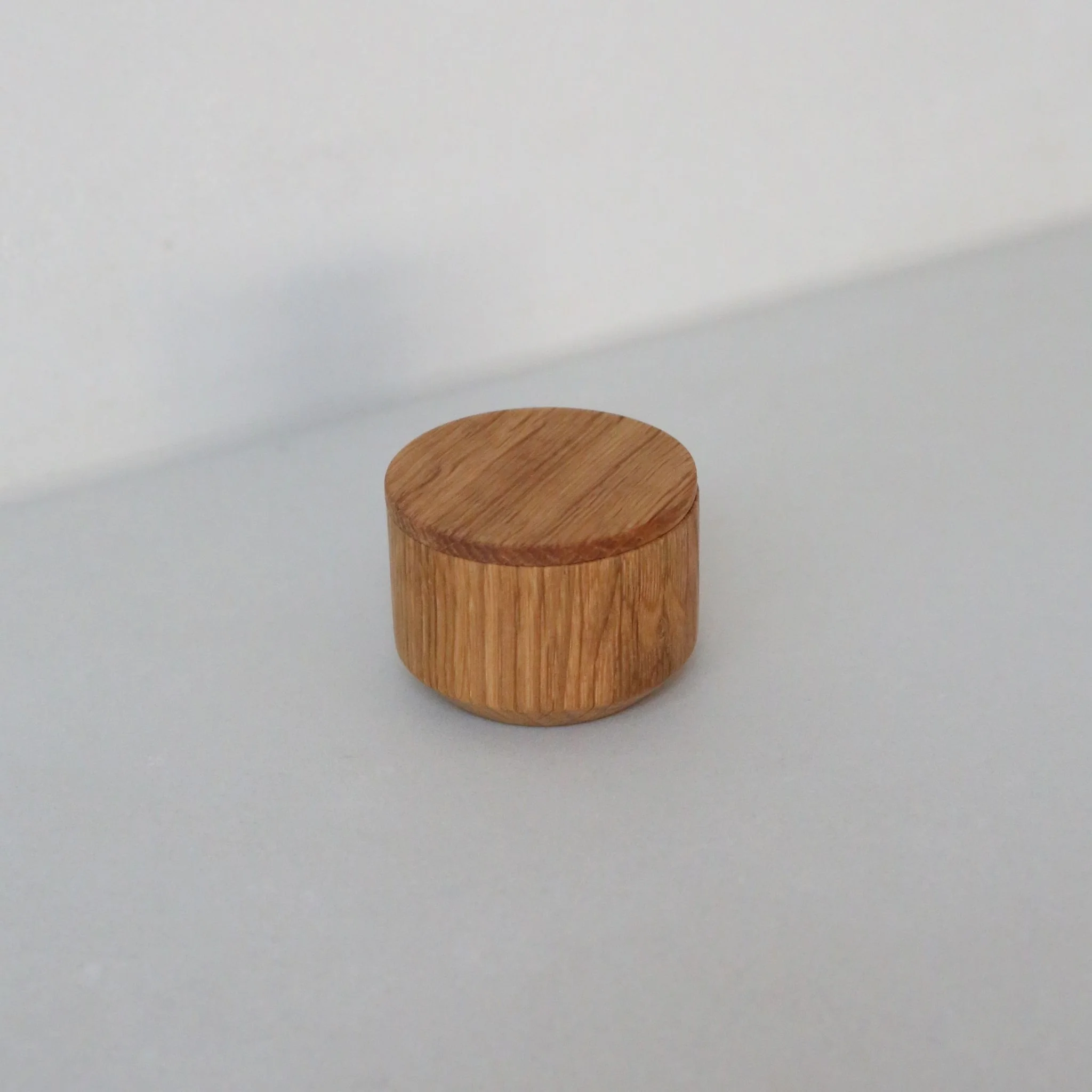 EKTA LIVING 'Salt Me' Salt Dish, Oiled Oak - Image 6