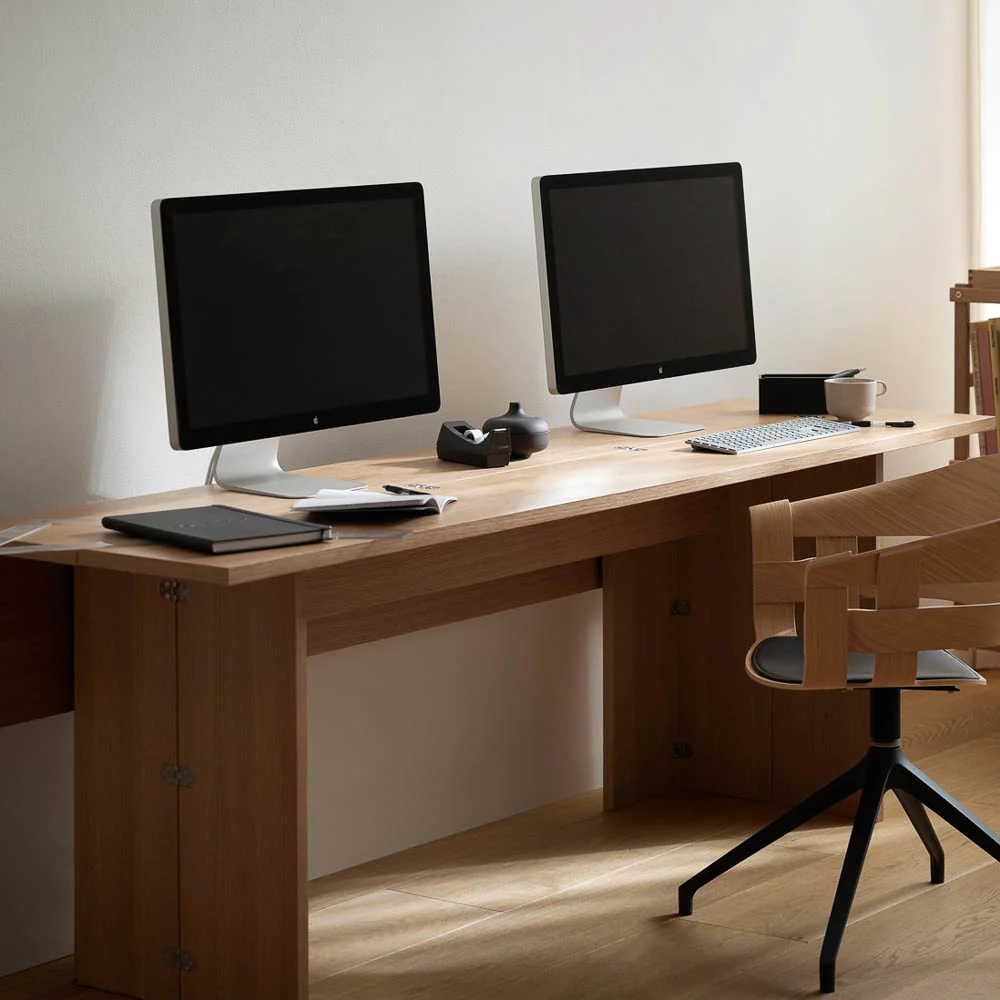 PRE-ORDER │ DESIGN HOUSE STOCKHOLM Flip Table, Oak - 3 Sizes - Image 11