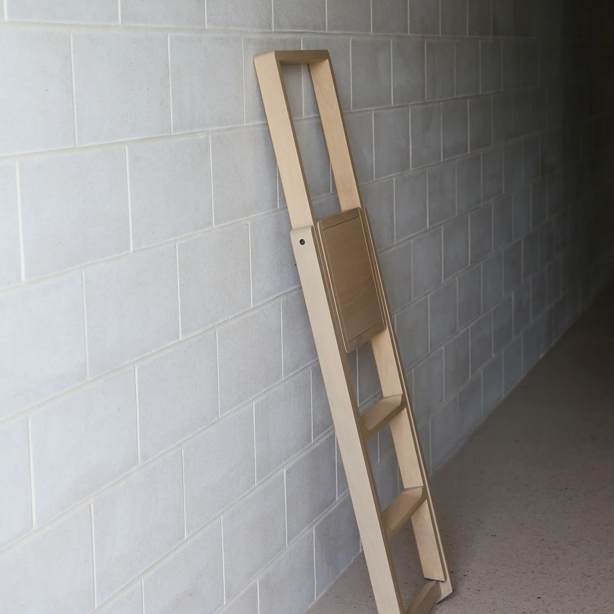 DESIGN HOUSE STOCKHOLM Step Ladder, Light Oak - Image 8