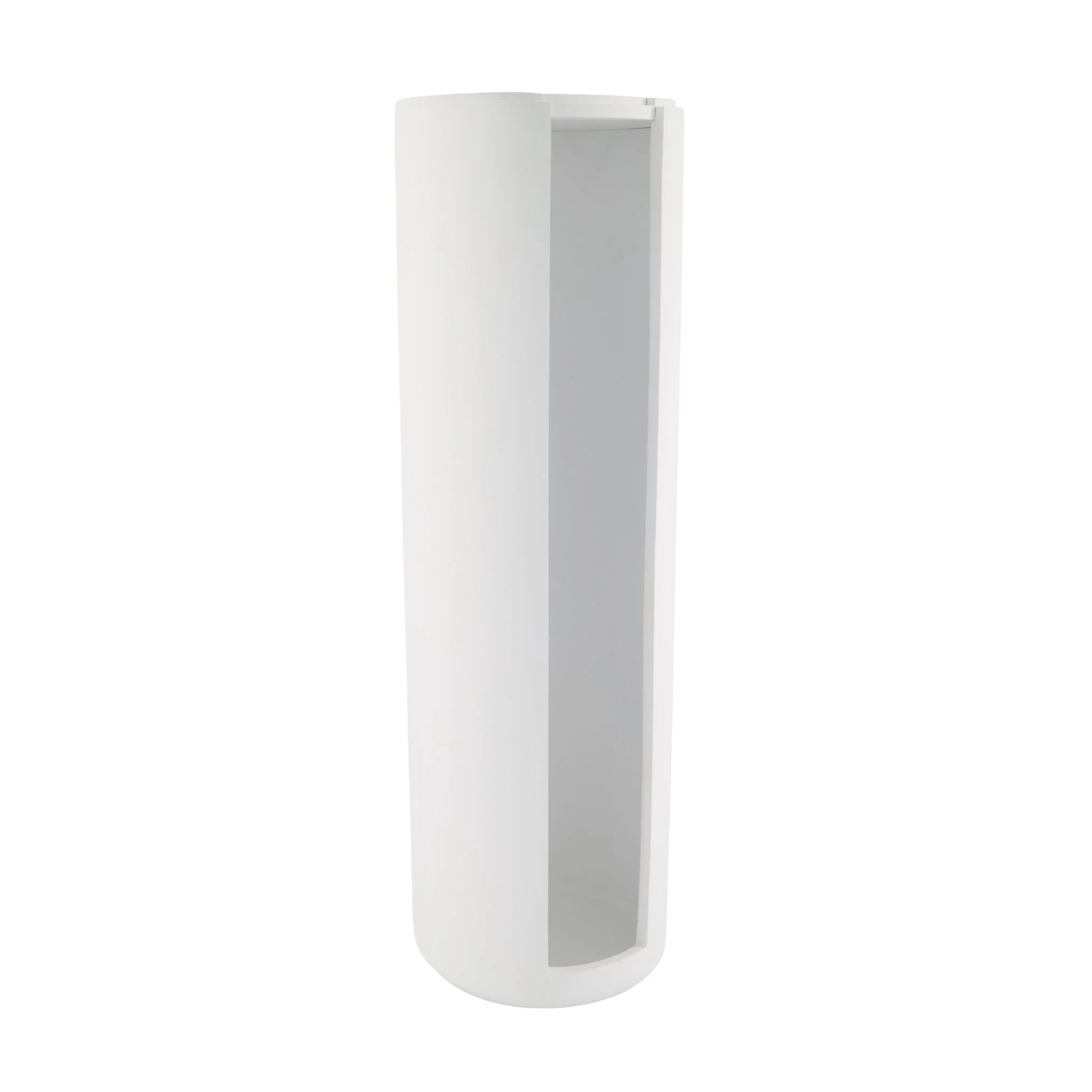 DESIGNSTUFF ARC Toilet Paper Storage Holder, White - Image 3