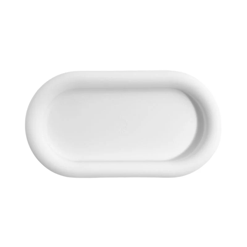 DESIGNSTUFF RUND Bubble Silicone Tray, 22cm, White - Image 5
