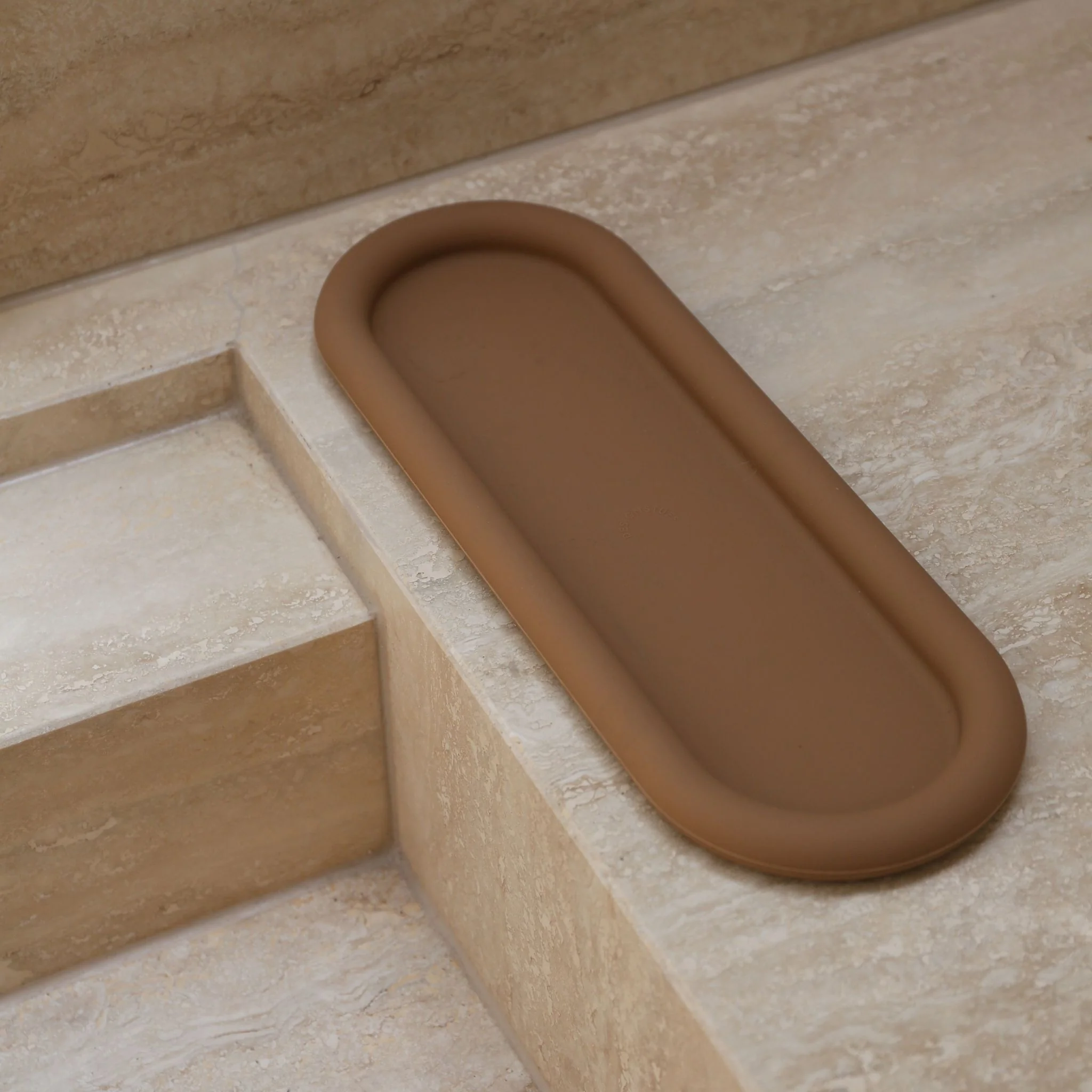 DESIGNSTUFF RUND Bubble Tray, 35cm, Camel - Image 3
