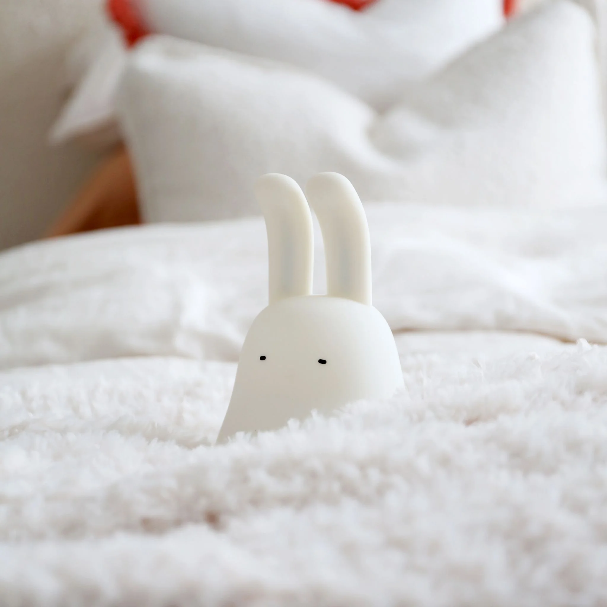 DESIGNSTUFF LUMA Bunny Night Lamp, White - Image 4