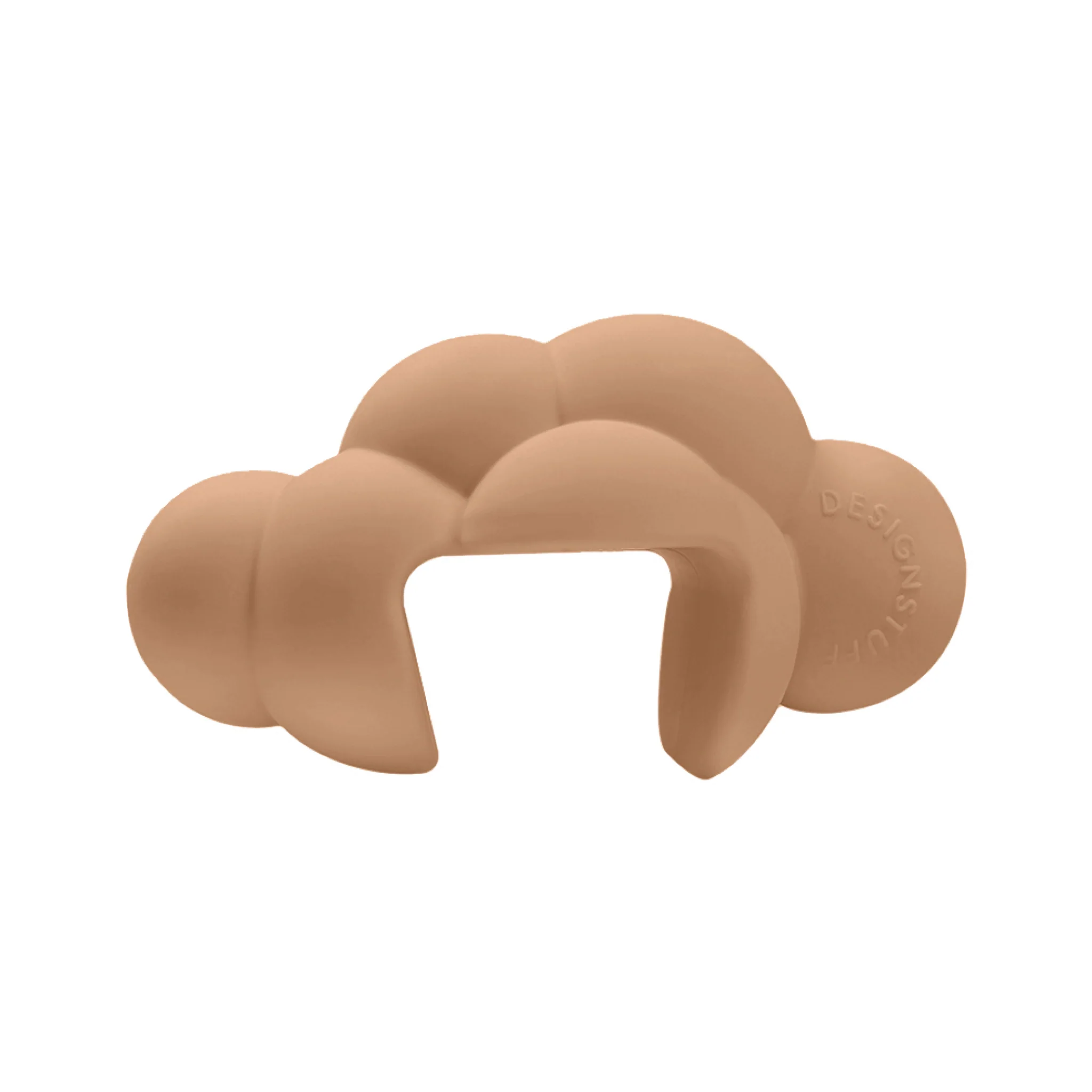 DESIGNSTUFF CUBI Cloud Door Stop, Camel - Image 2