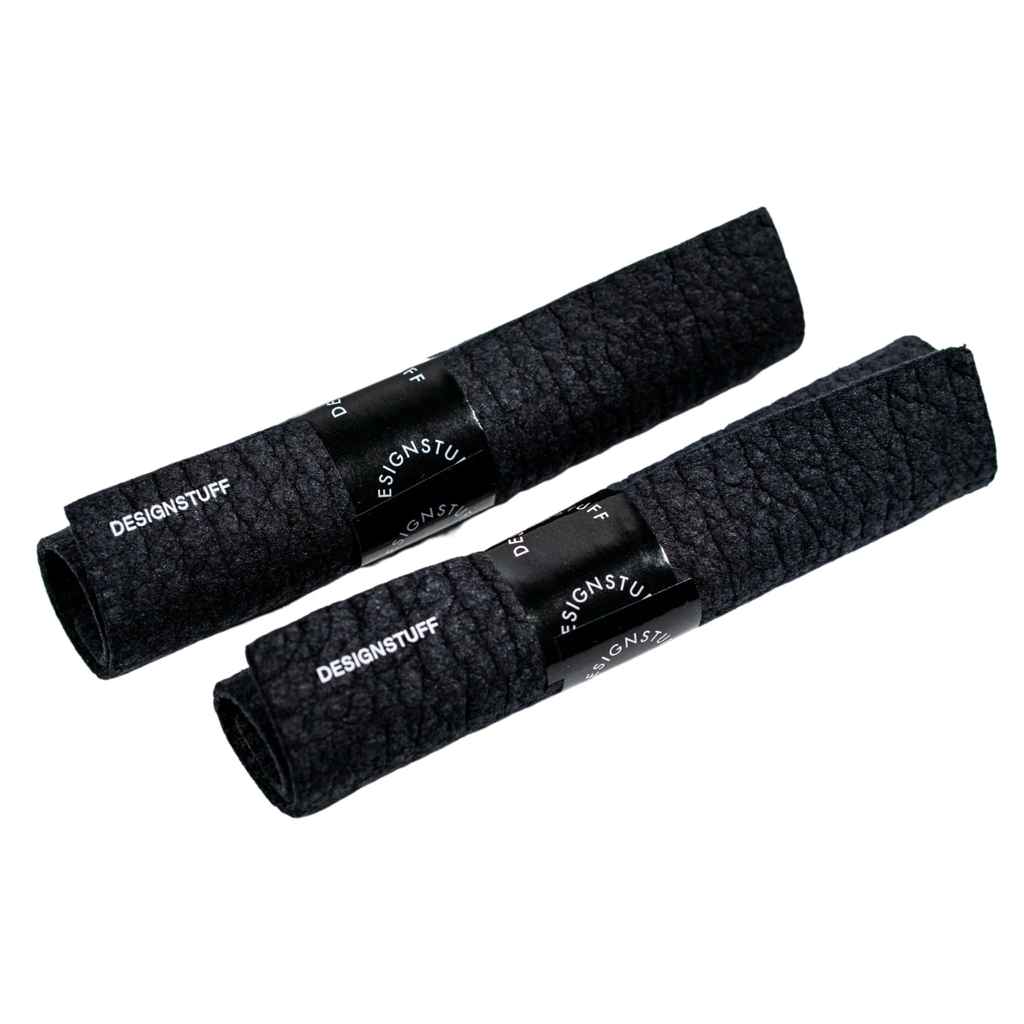 DESIGNSTUFF ETTA Compostable Dishcloth, Black (Set of 2) - Image 3