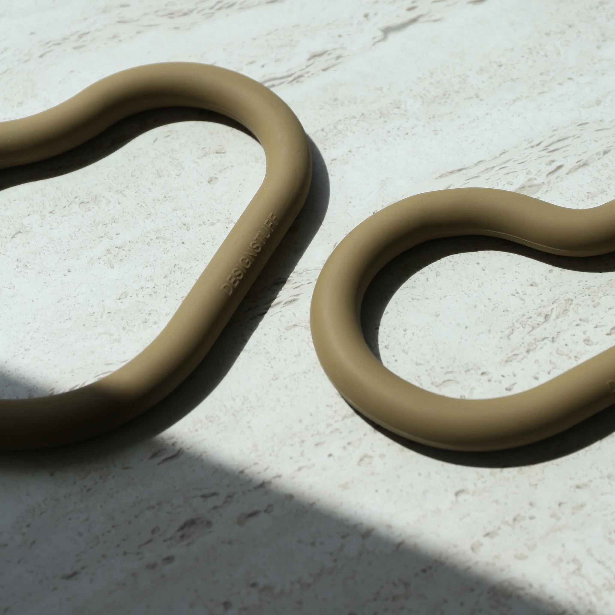 DESIGNSTUFF RUND Curve Silicone Trivet L, Fern - Image 6
