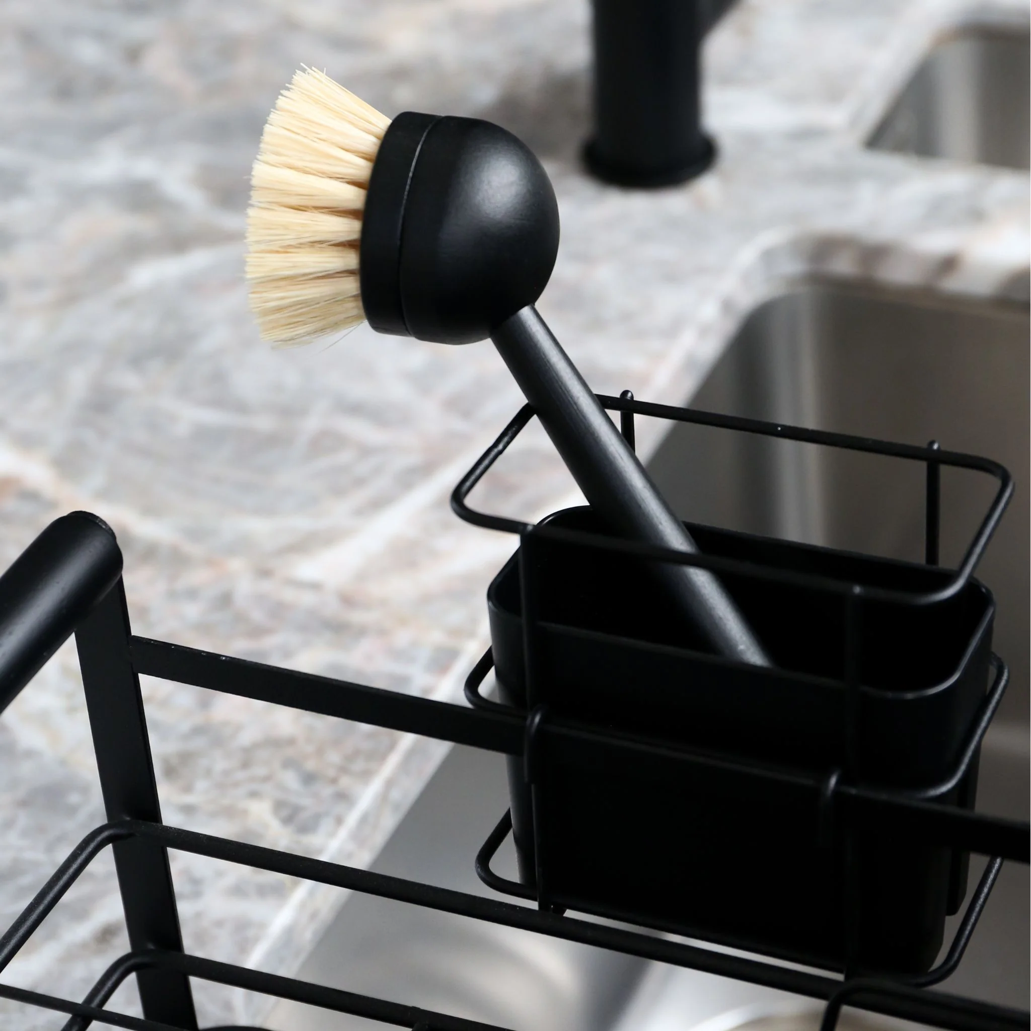 Gift With Purchase | DESIGNSTUFF Eco Dish Brush, Black - Image 3