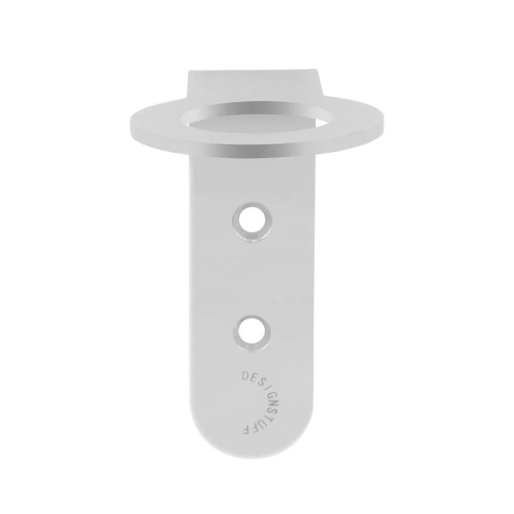 DESIGNSTUFF Floating Soap Dispenser Holder, Chrome - Image 5