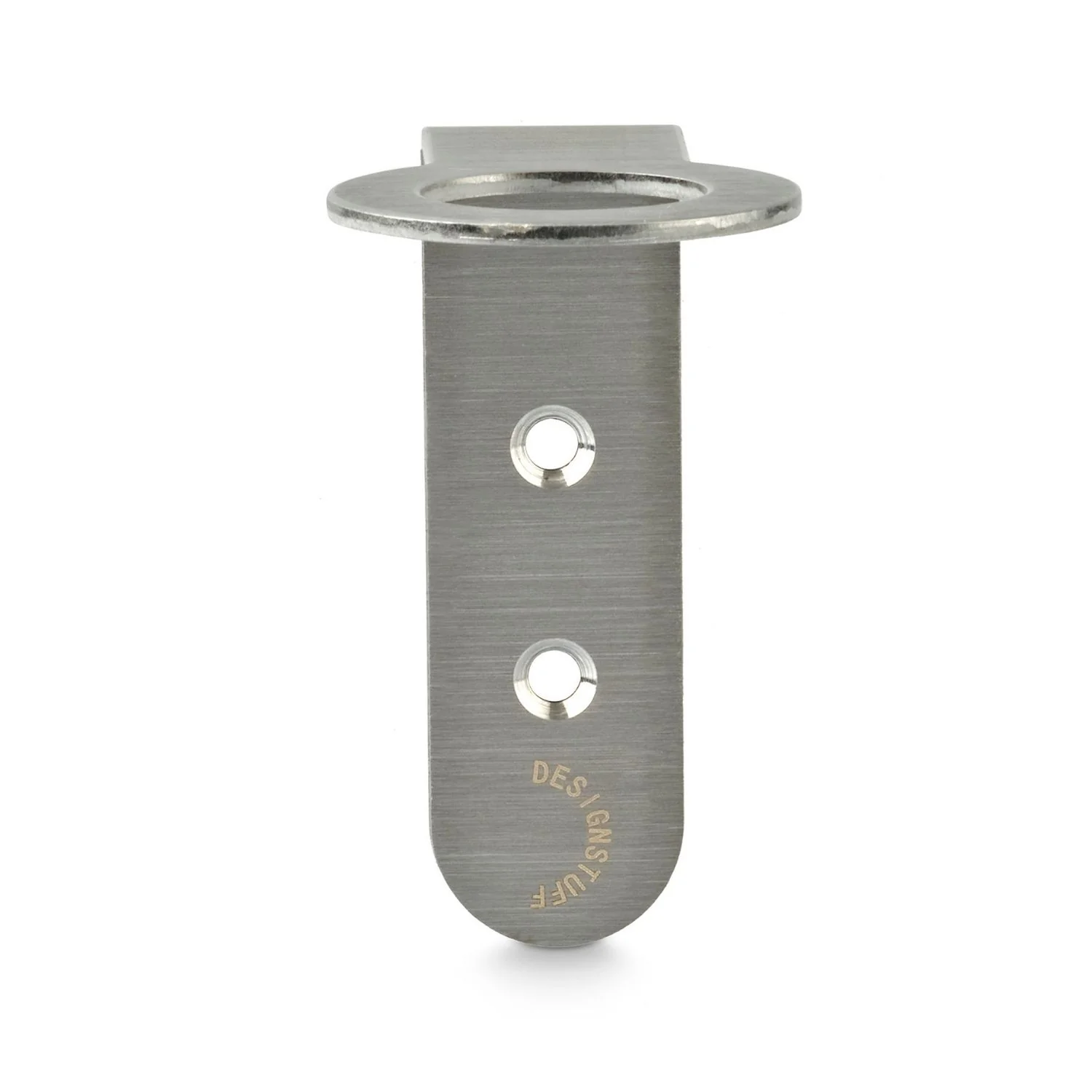 DESIGNSTUFF Floating Soap Dispenser Holder, Brushed Steel - Image 5
