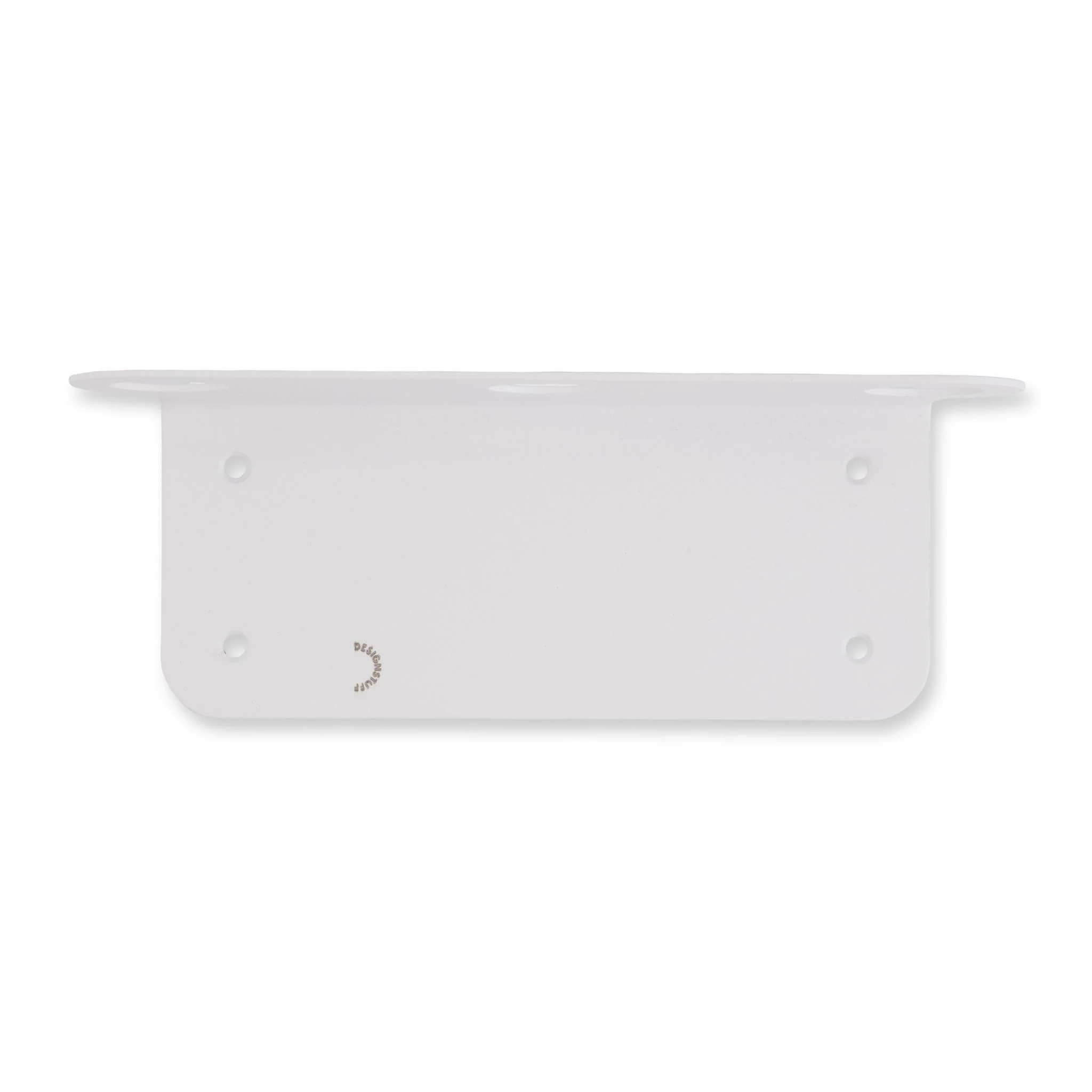 DESIGNSTUFF Floating Triple Soap Dispenser Holder, White - Image 3