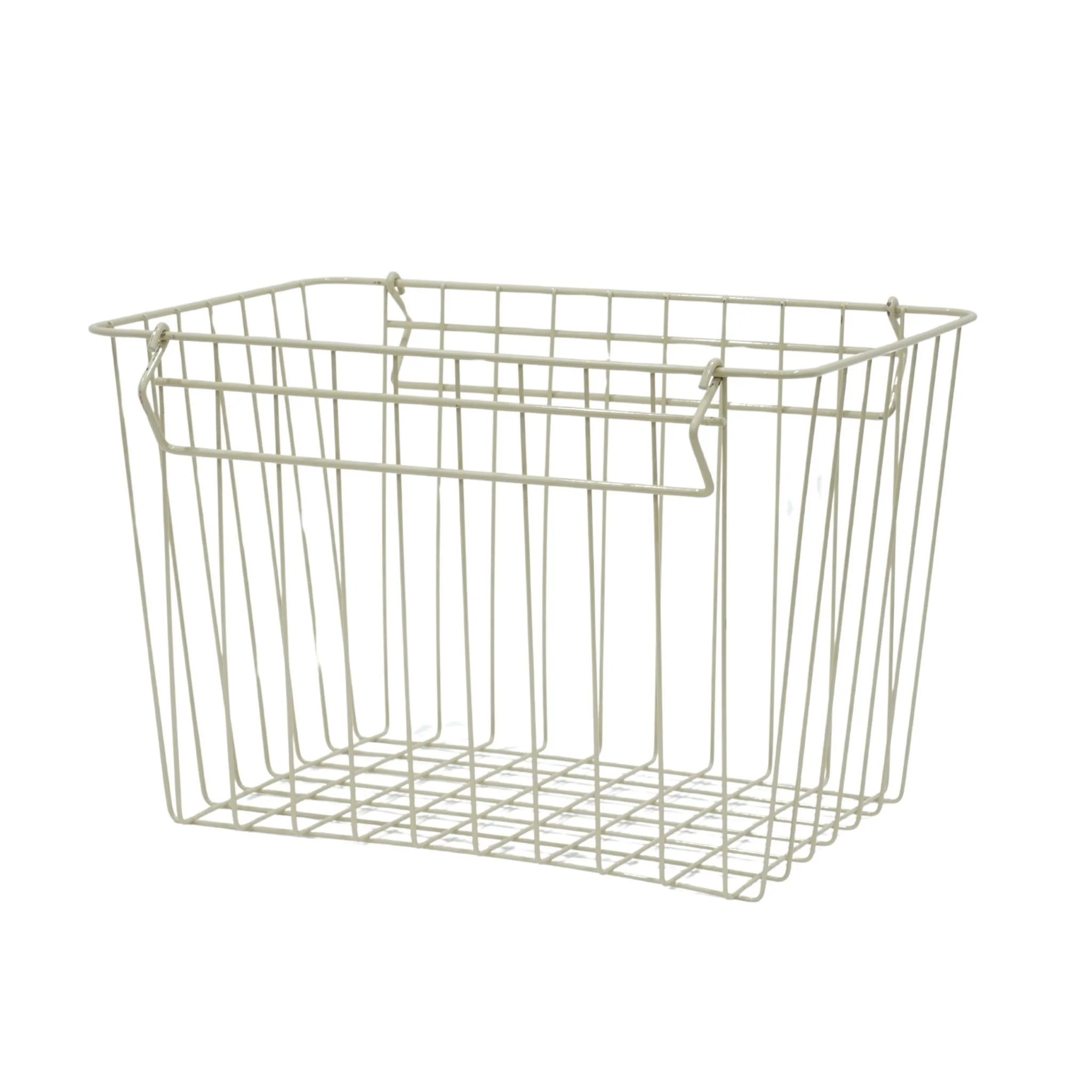 DESIGNSTUFF FORMA Metal Basket, L, Sand - Image 2