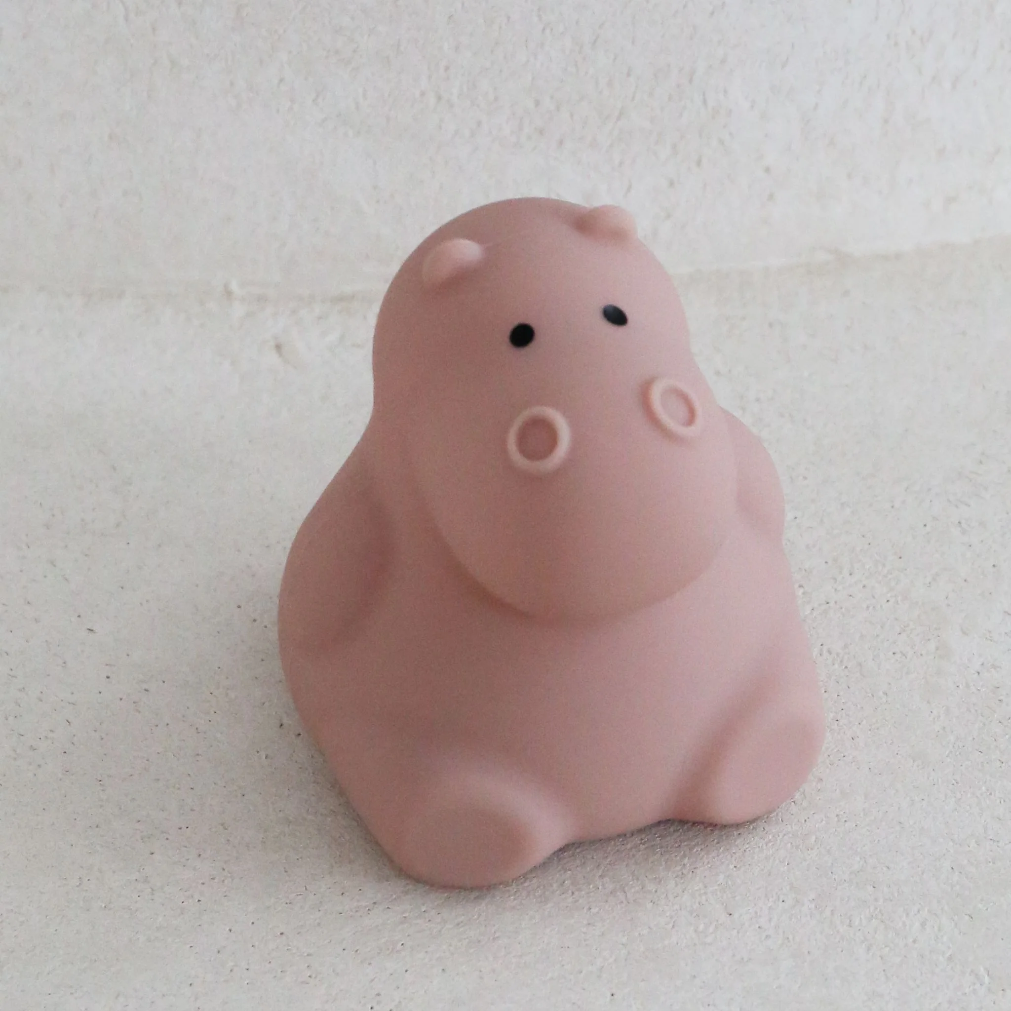 DESIGNSTUFF LUMA Little Hippo Night Lamp, Clay - Image 10