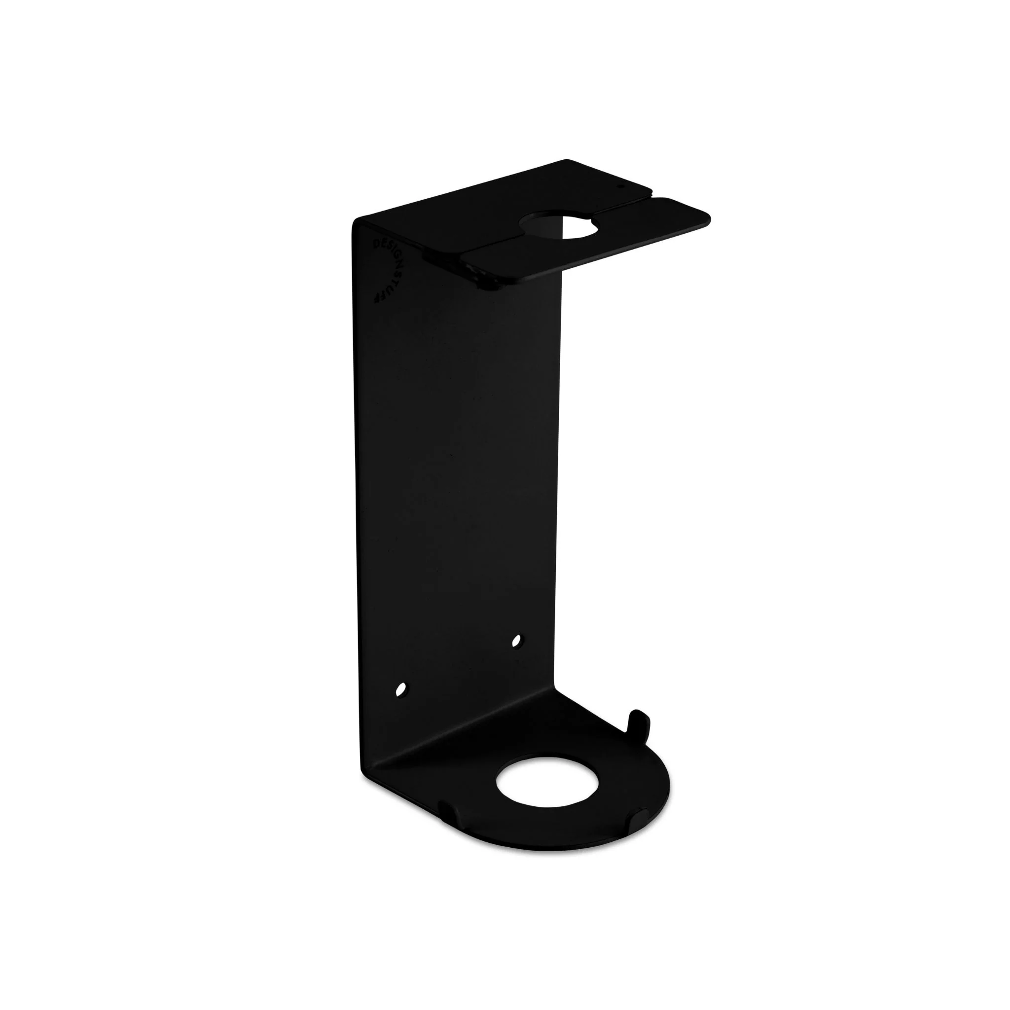 DESIGNSTUFF Lockable Soap Dispenser Holder, Single 500ml, Black - Image 2