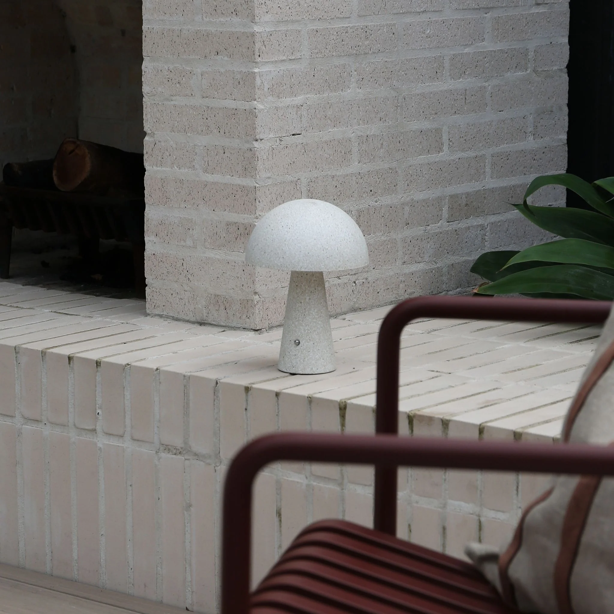DESIGNSTUFF LUME Loui Portable Table Lamp, Sand - Image 4