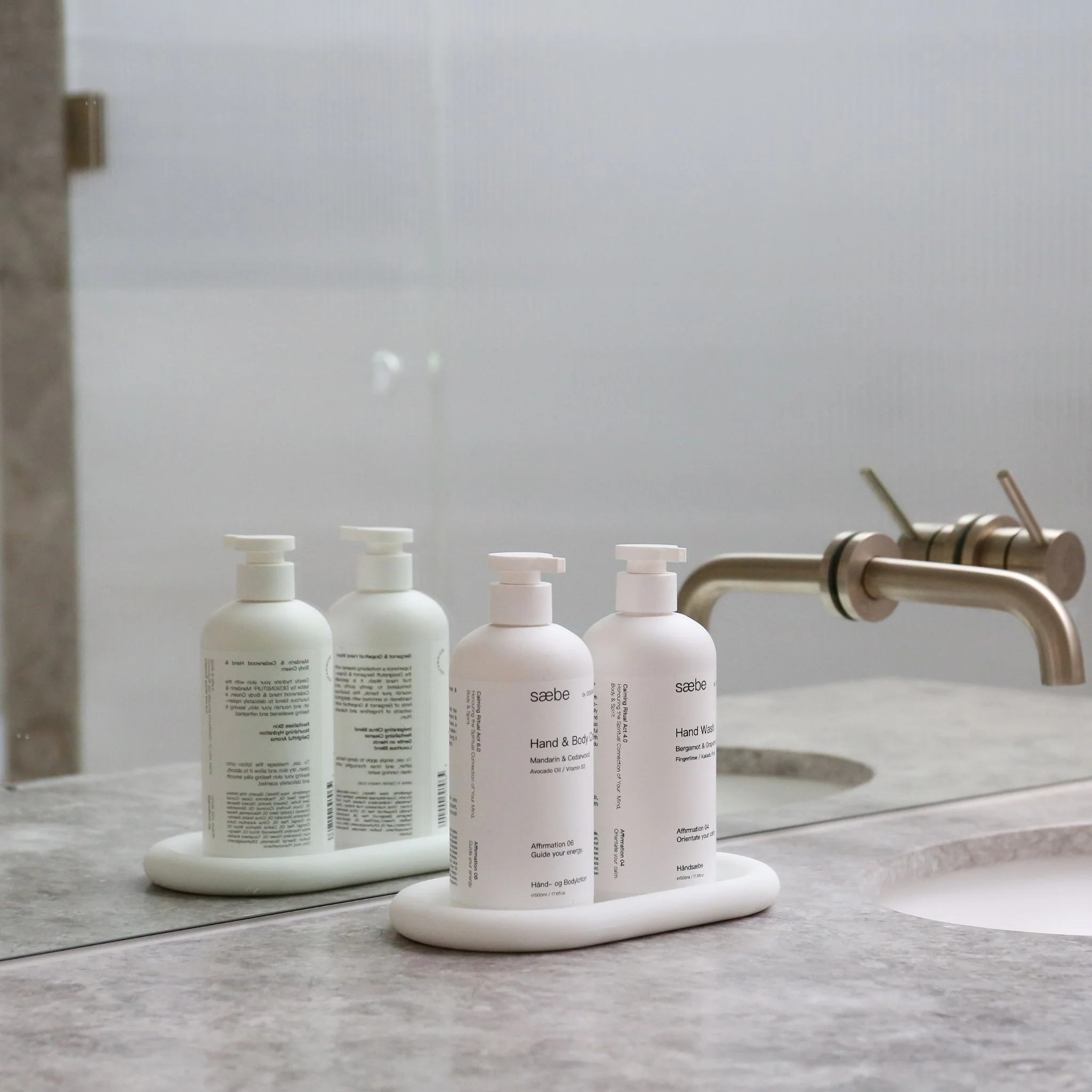 DESIGNSTUFF LUYO Saebe Gift Set, Hand Wash & Hand Cream, White - Image 8