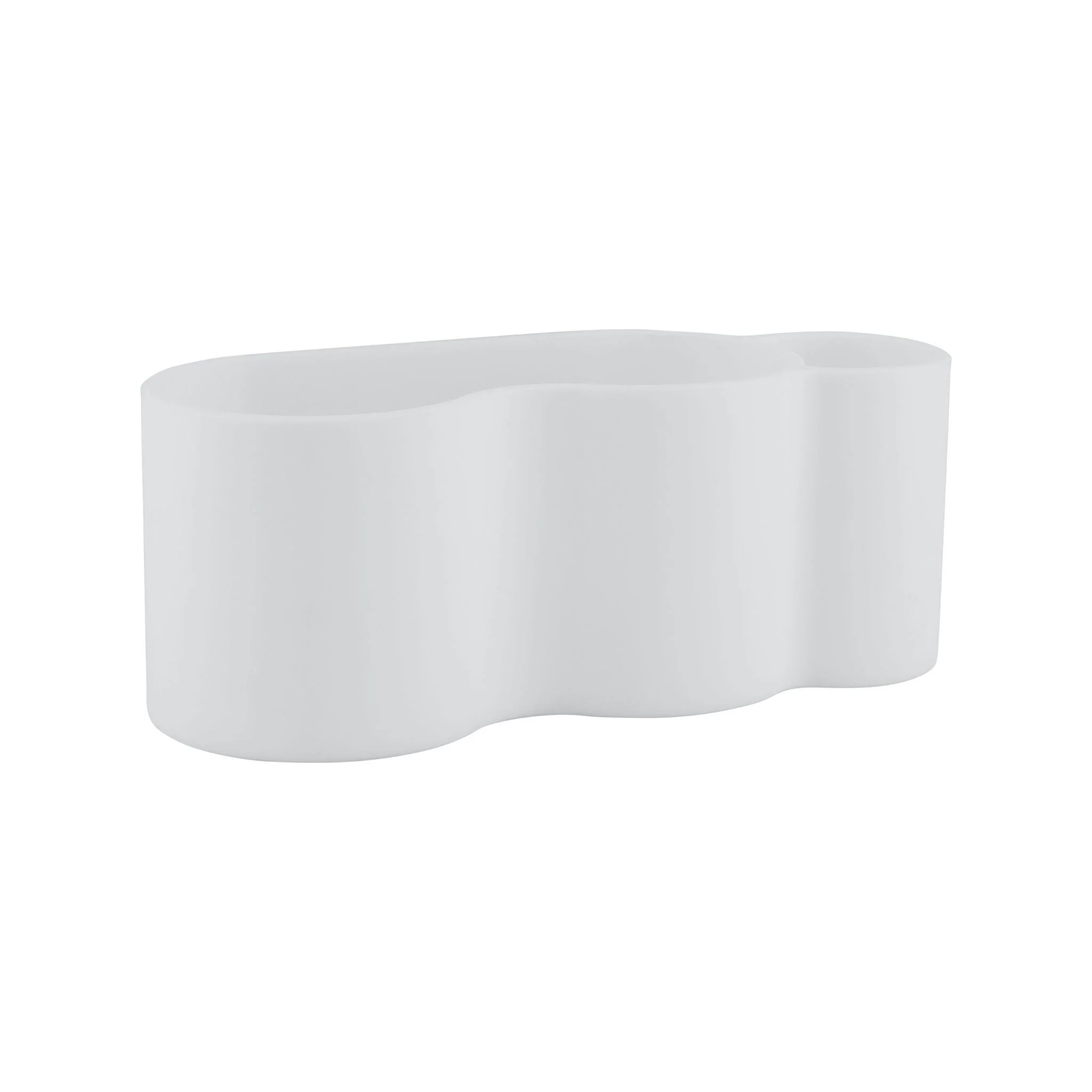 DESIGNSTUFF CURV Shower Caddy, Silicone/Adhesive, Light Grey - Image 2