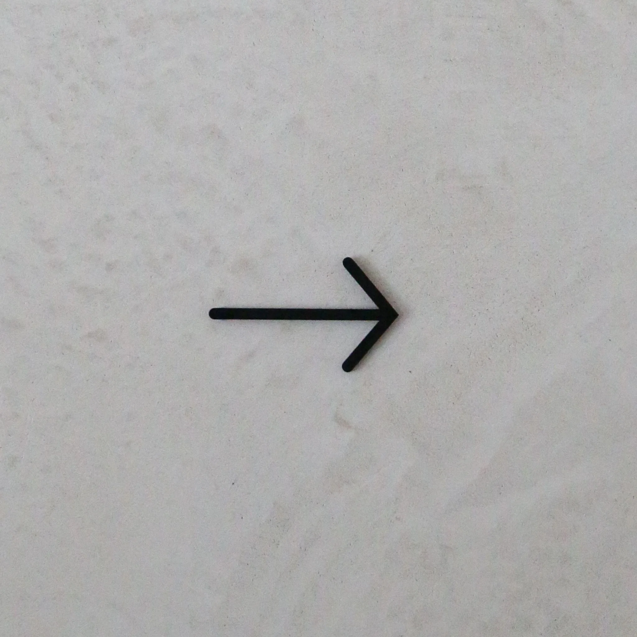 DESIGNSTUFF Signage, Arrow, Black - Image 4