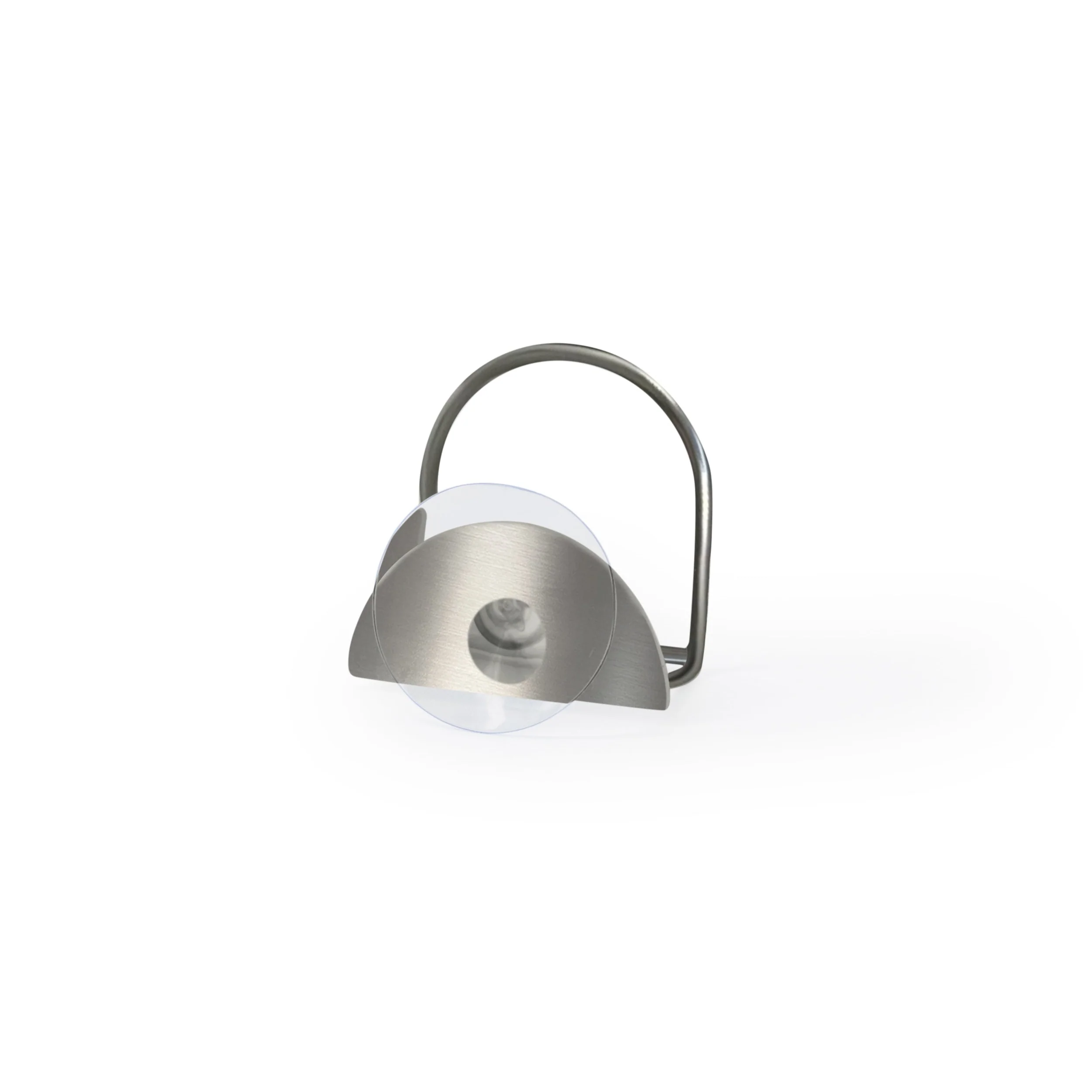 DESIGNSTUFF DRIP Sink Sponge Holder, Brushed Steel - Image 4