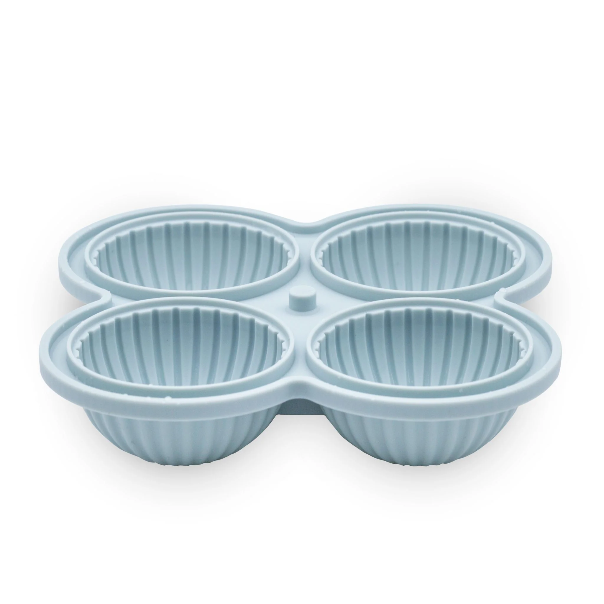 DESIGNSTUFF Sphere Riplet Ice Cube Tray, Ice Blue - Image 8
