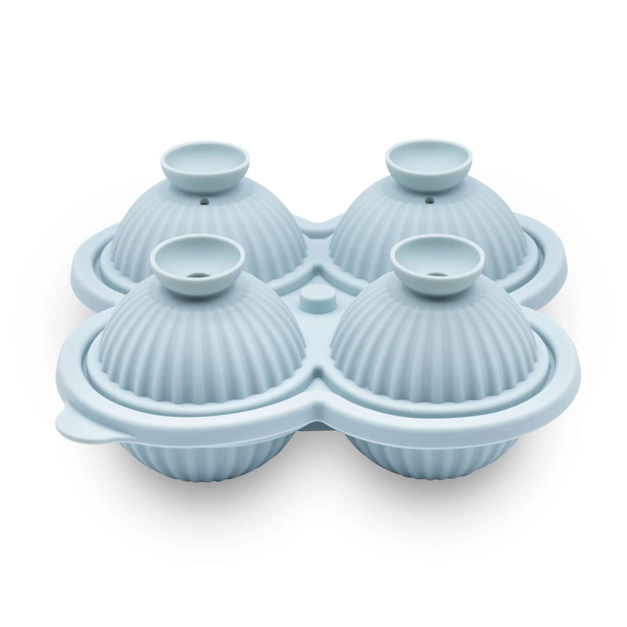 DESIGNSTUFF Sphere Riplet Ice Cube Tray, Ice Blue - Image 9