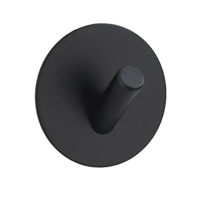 DESIGNSTUFF Hook Self-Adhesive, Black (Set of 3) - Image 5