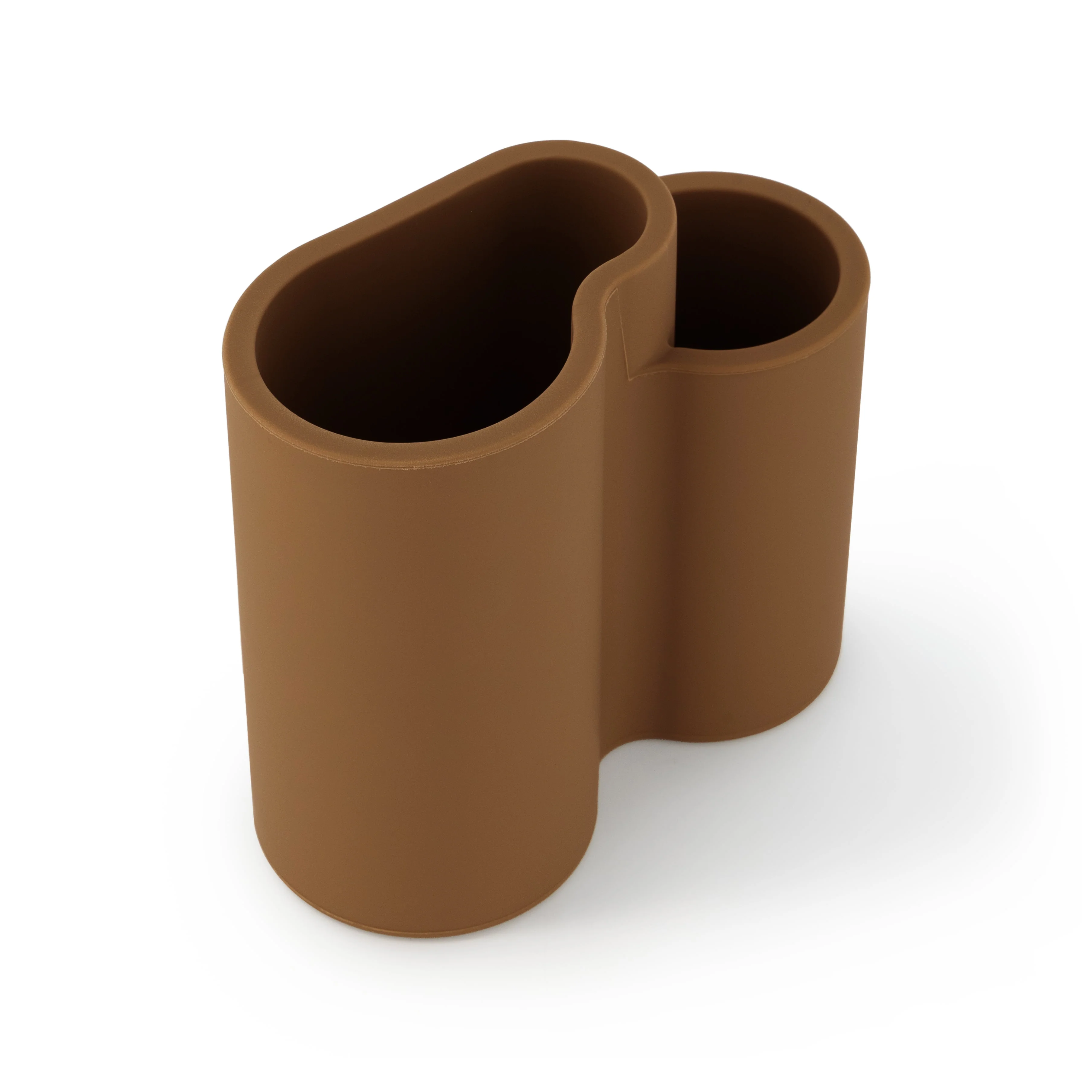 DESIGNSTUFF DRIP Store-All Cutlery Drainer/Holder, Camel - Image 4