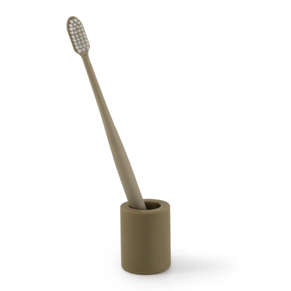 DESIGNSTUFF Toothbrush Holder, Khaki - Image 8