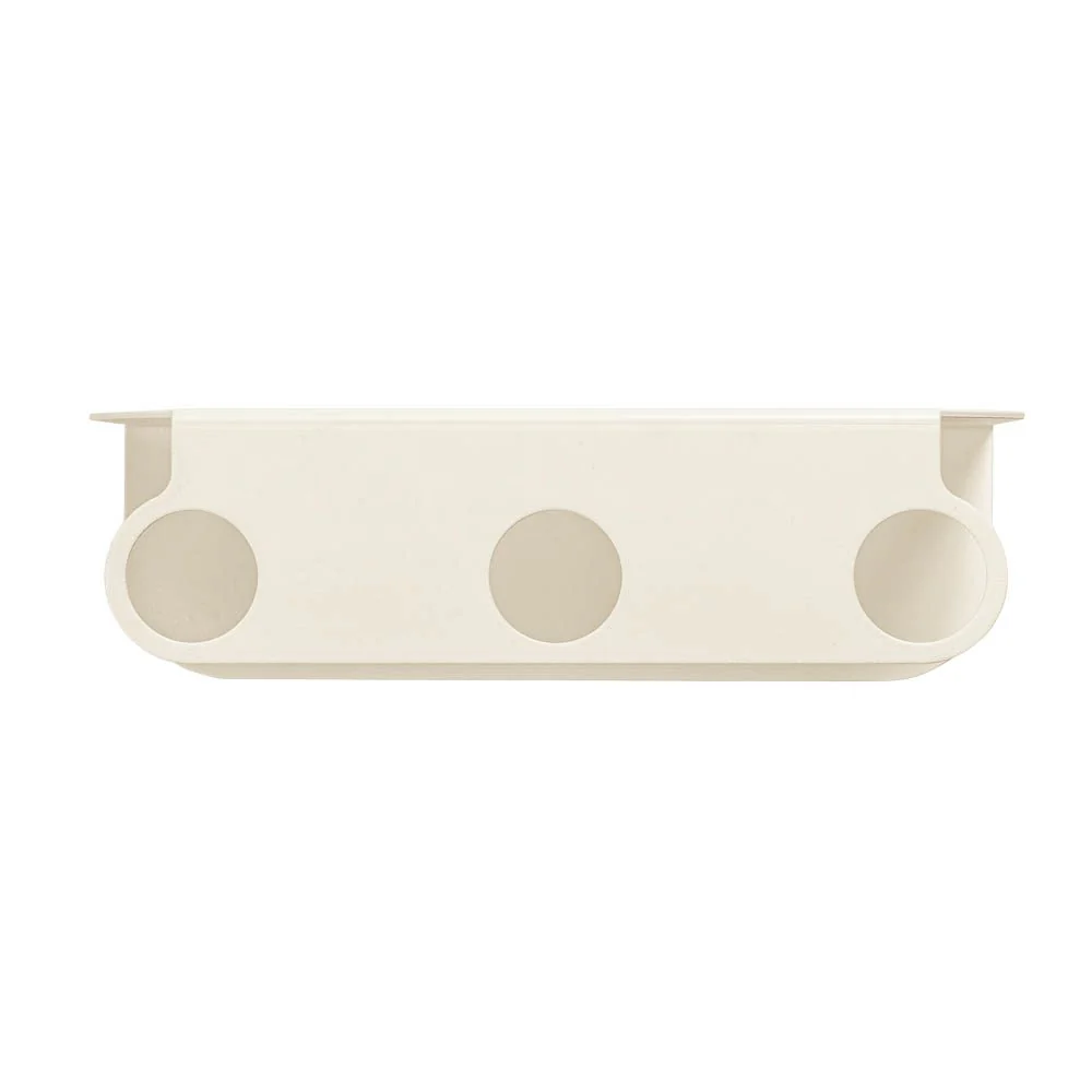 DESIGNSTUFF Triple Soap Dispenser Holder, Sand - Image 6
