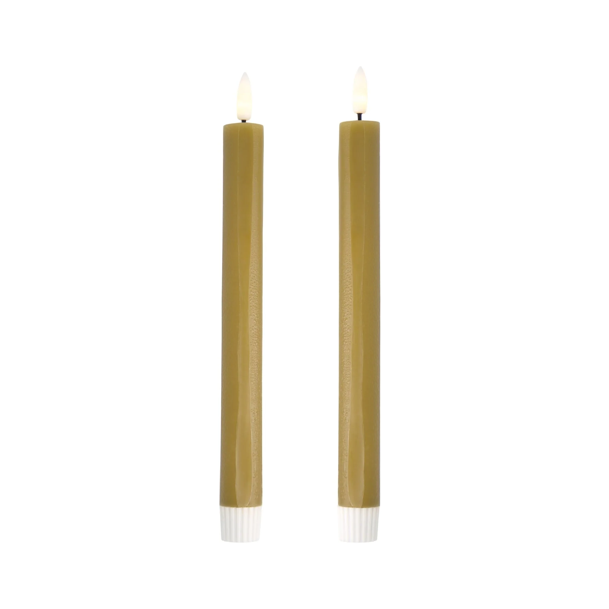 DESIGNSTUFF VIAH LED Candle, Fern (Set of 2) - Image 3