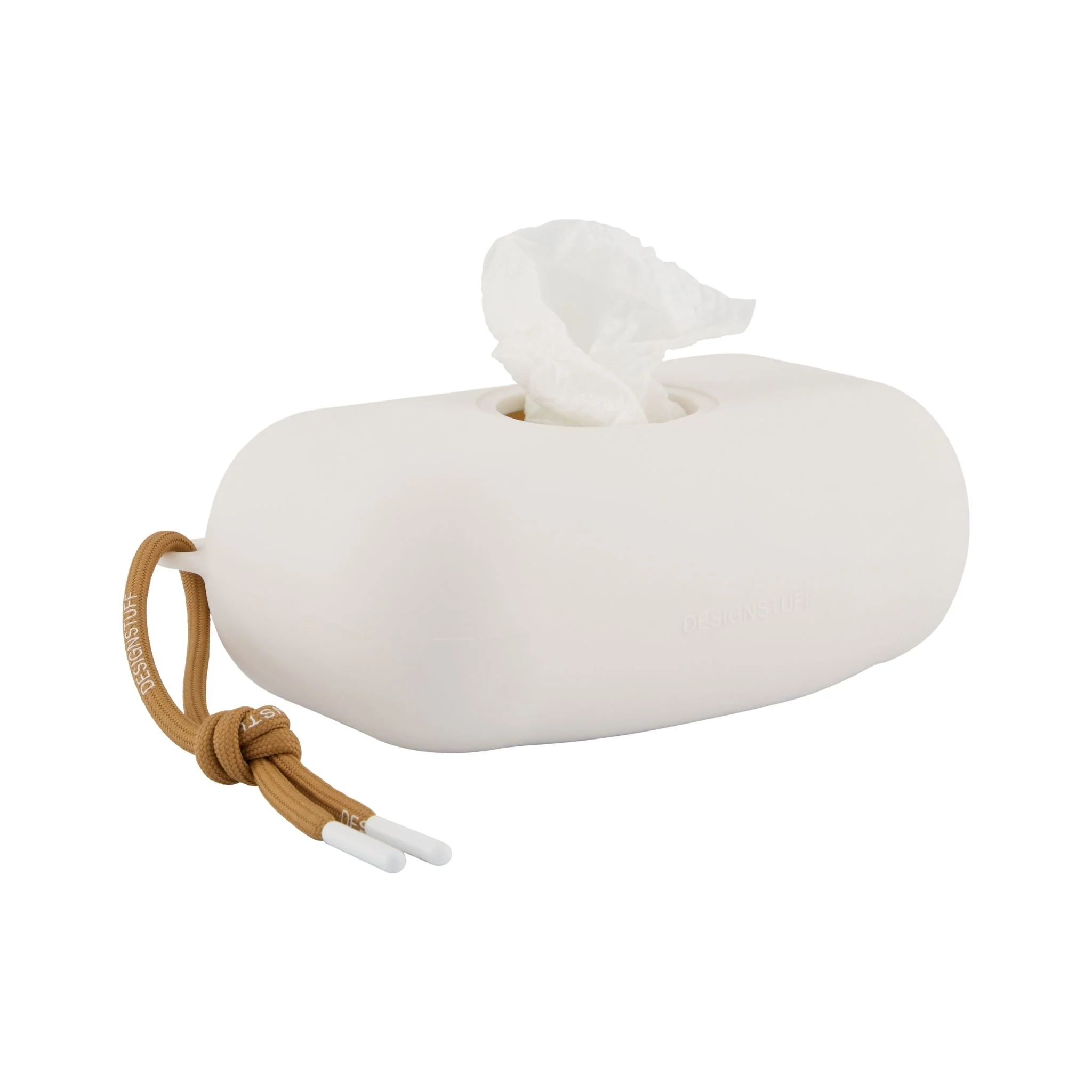 DESIGNSTUFF CUBI Wet Wipes Cover, Chalk - Image 2
