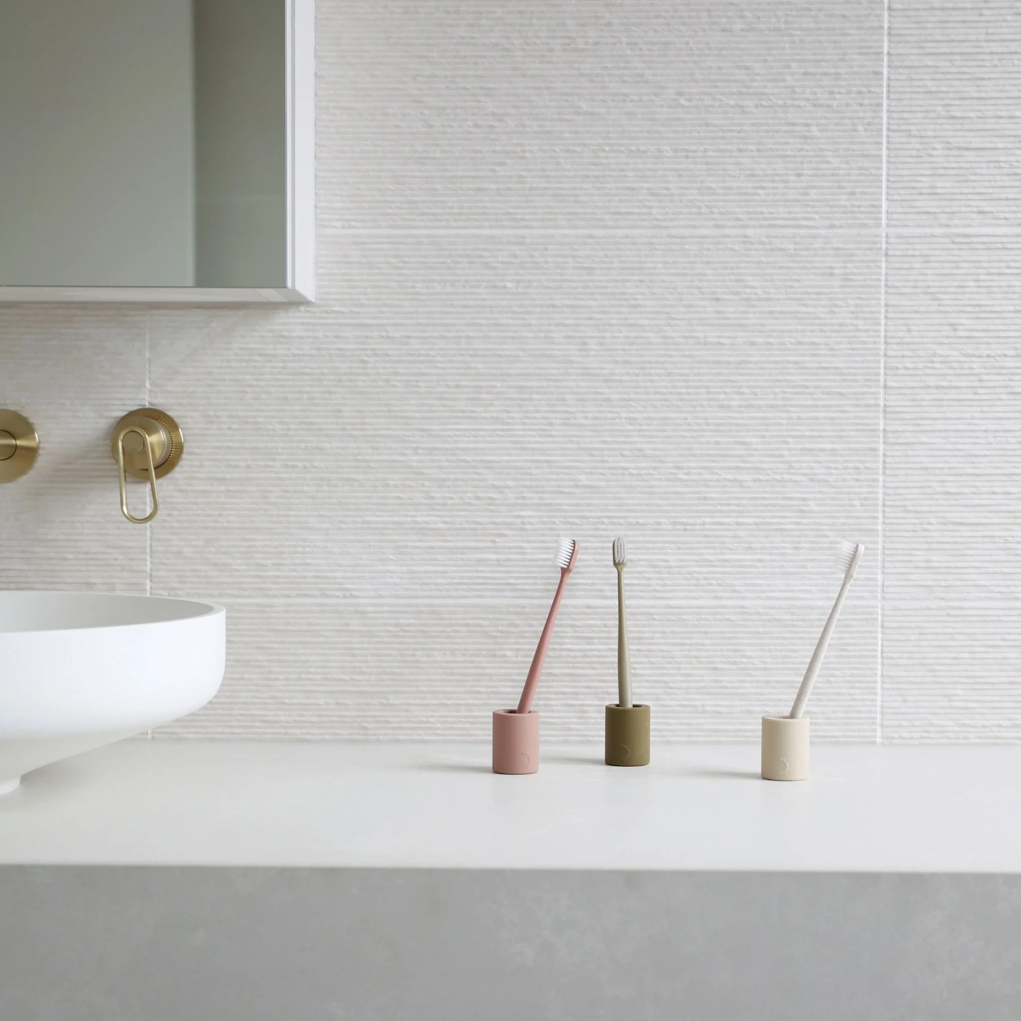 DESIGNSTUFF Wheatstraw Toothbrush, Black - Image 5