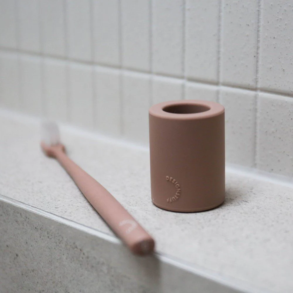 DESIGNSTUFF Wheatstraw Toothbrush, Clay - Image 6