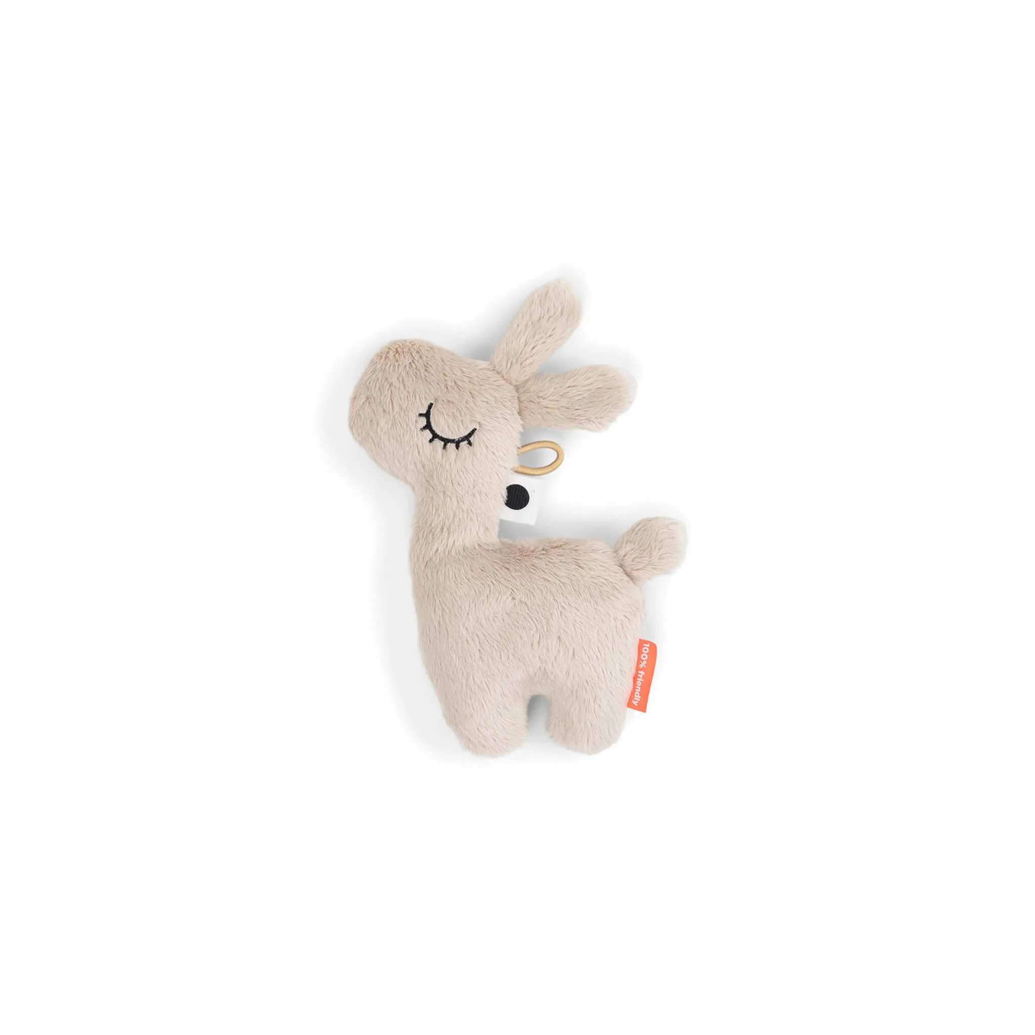 DONE BY DEER Tiny Sensory Rattle, Lalee, Sand - Image 3
