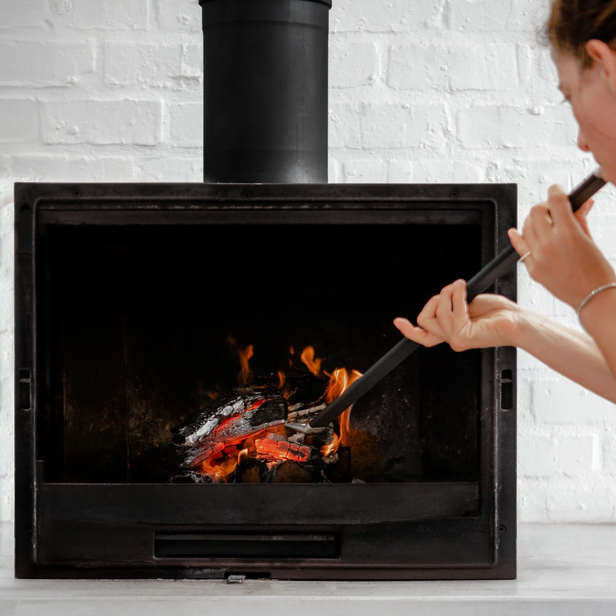 EKTA LIVING Firekeeper Fire Tool, Black - Image 7