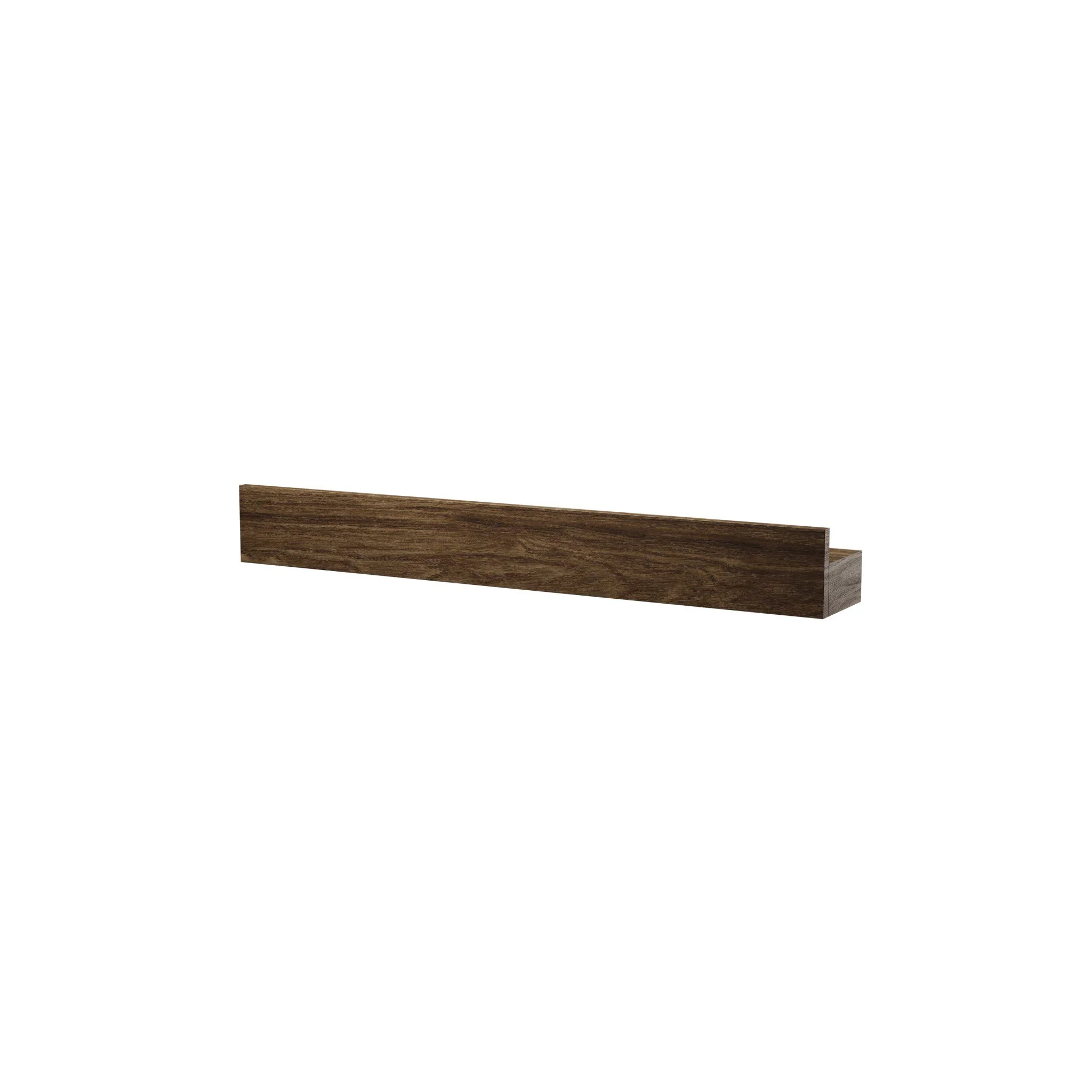EKTA LIVING Magnetic Shelf/Knife Rack, Smoked Oak - 2 Sizes - Image 3