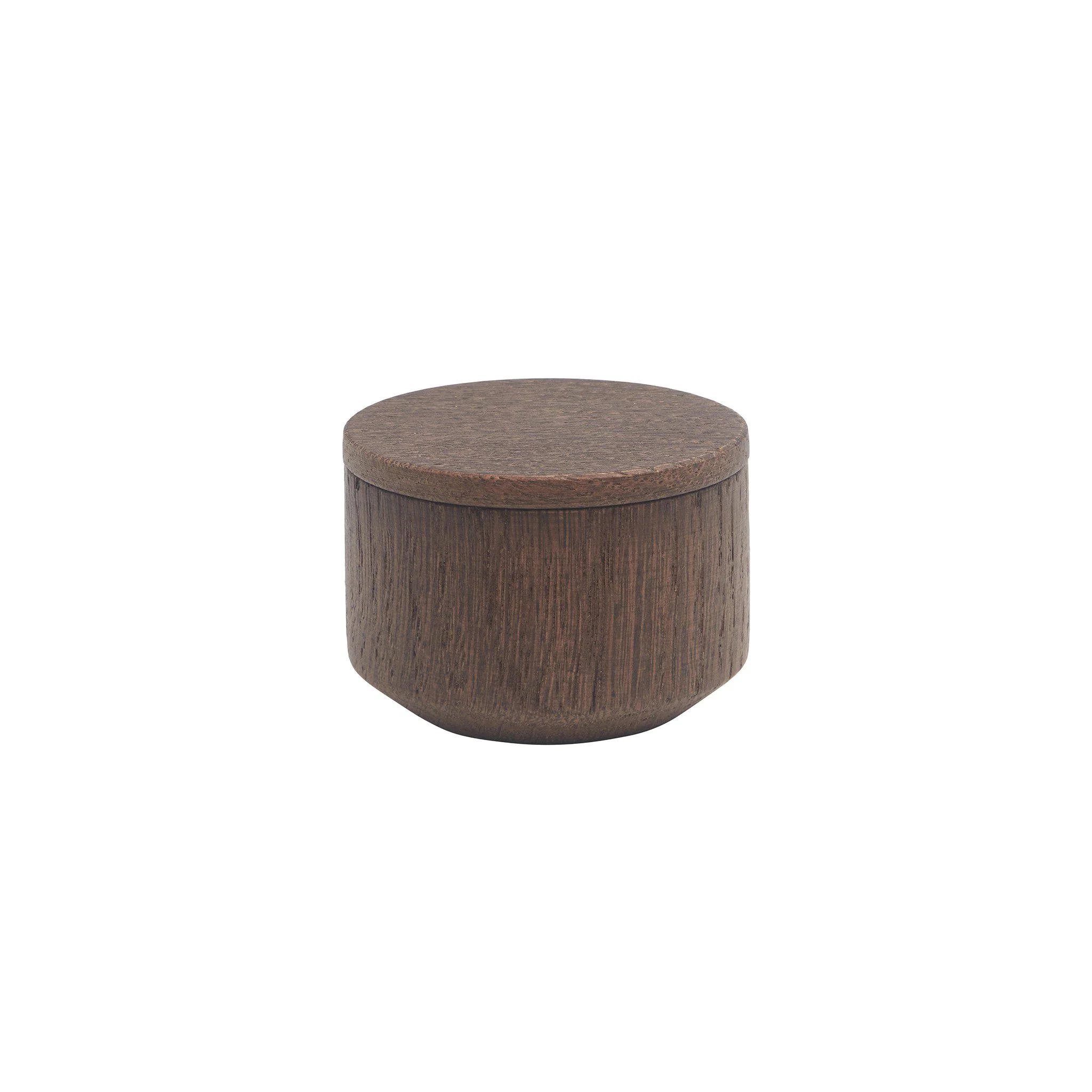 EKTA LIVING 'Salt Me' Salt Dish, Smoked Oak - Image 2