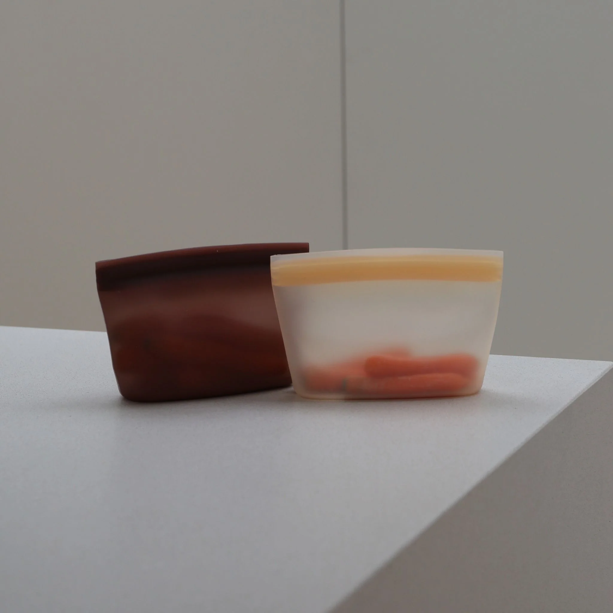 ENKEL STUDIO Keep Pouch, Silicone, Compact, Caramel - Image 3