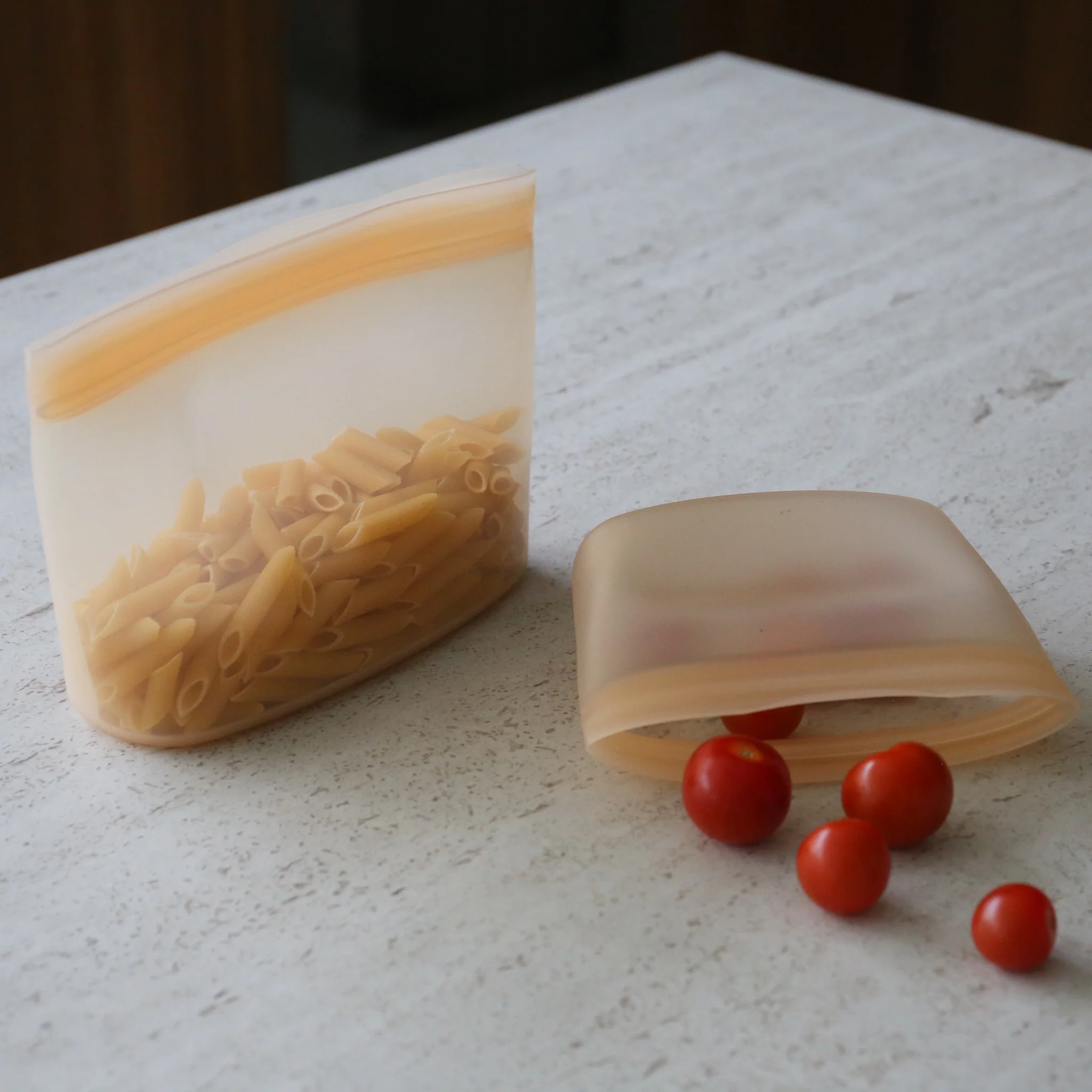 ENKEL STUDIO Keep Pouch, Silicone, Compact, Caramel - Image 4